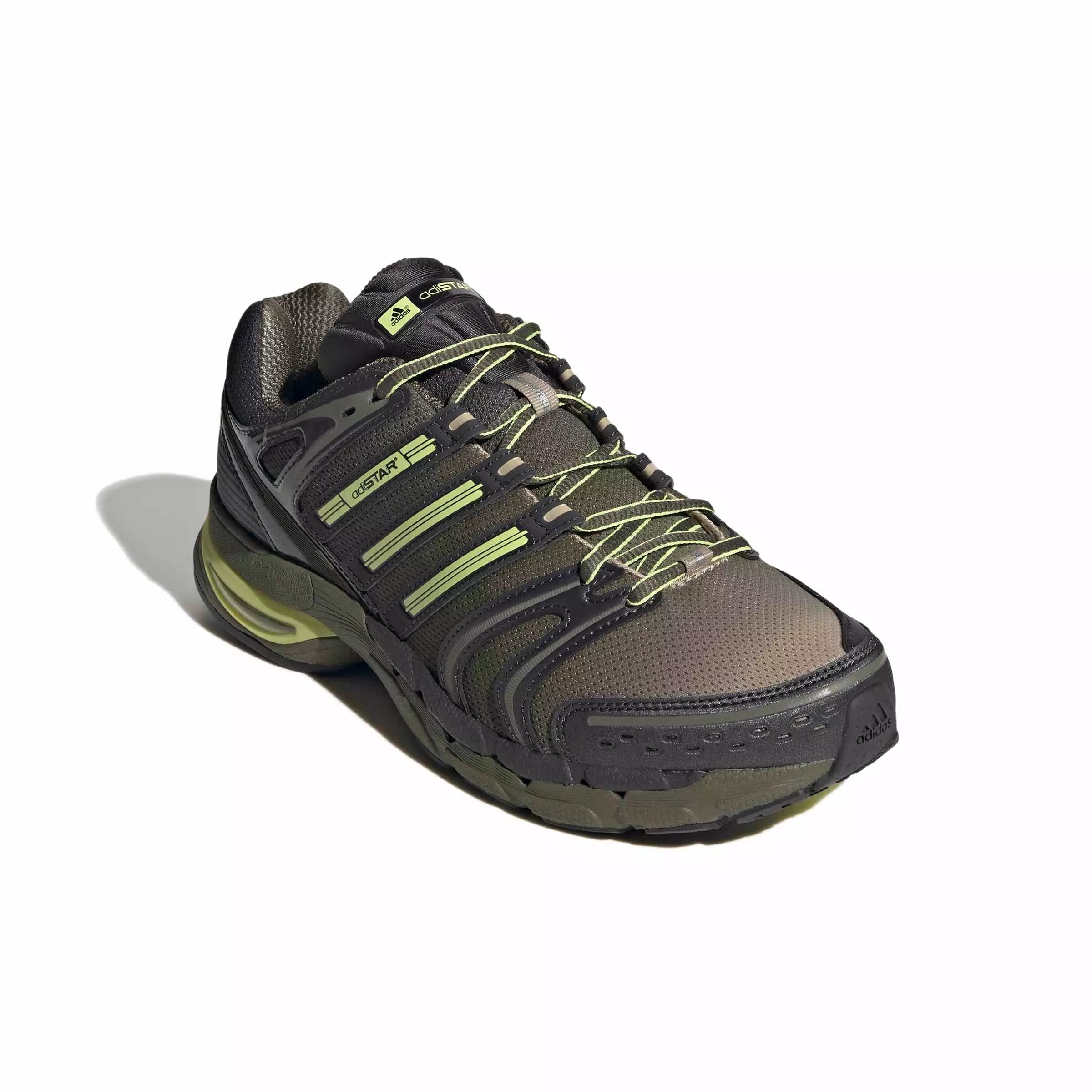 adidas Originals Adistar Control 5 "Ftwr White/Core Black/Stone Khaki" Women's Shoe - WHITE/BLACK/STONE