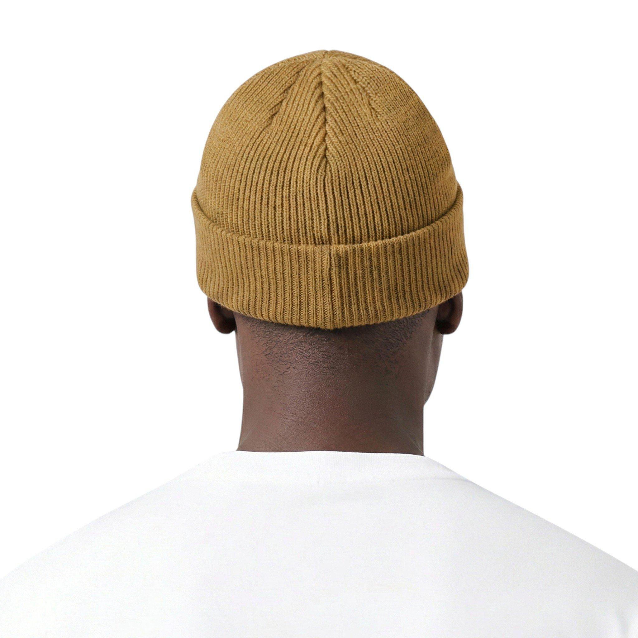 L/AB c/o Off-White Horizontal Embroidered Cuff Beanie - Olive - OLIVE