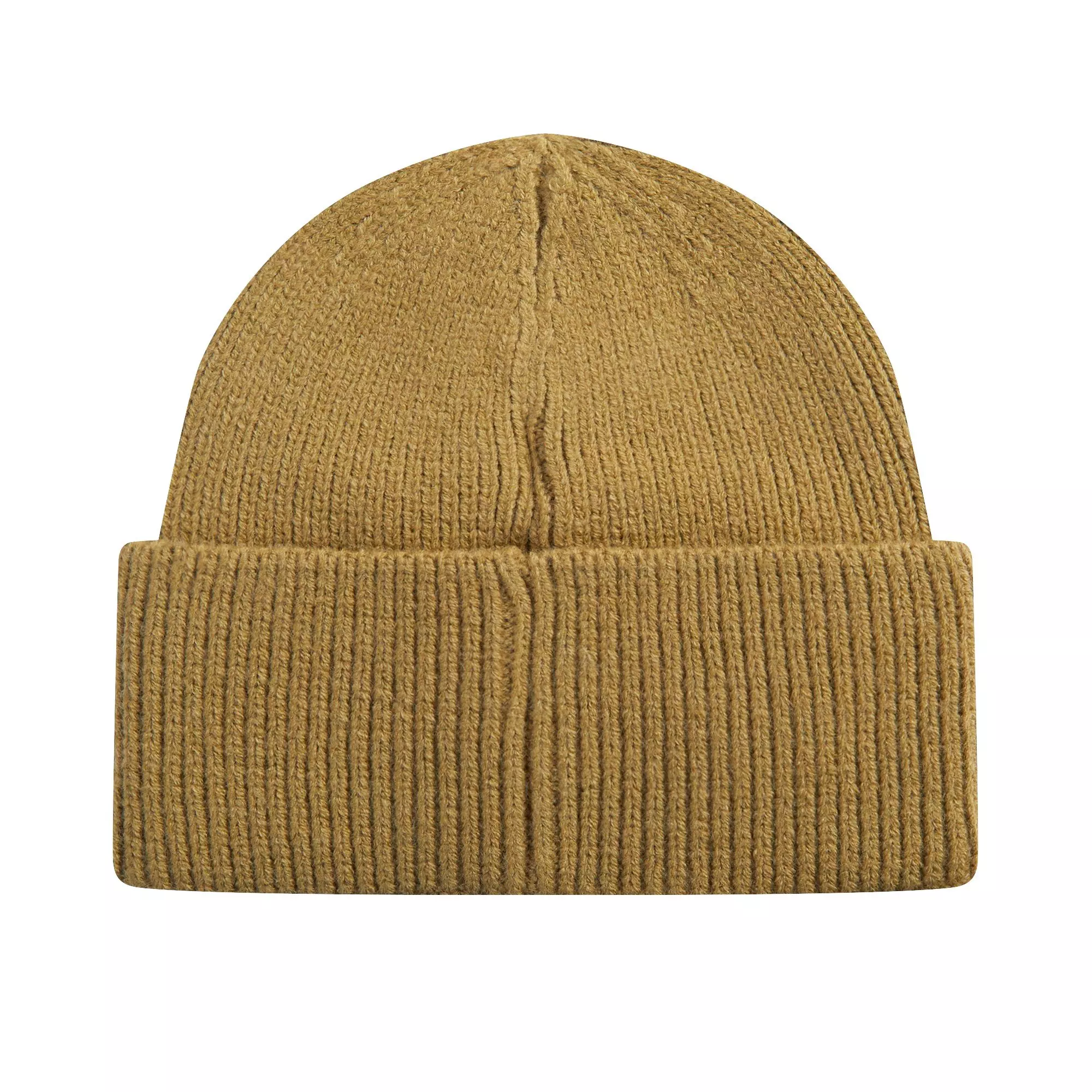 L/AB c/o Off-White Horizontal Embroidered Cuff Beanie - Olive - OLIVE