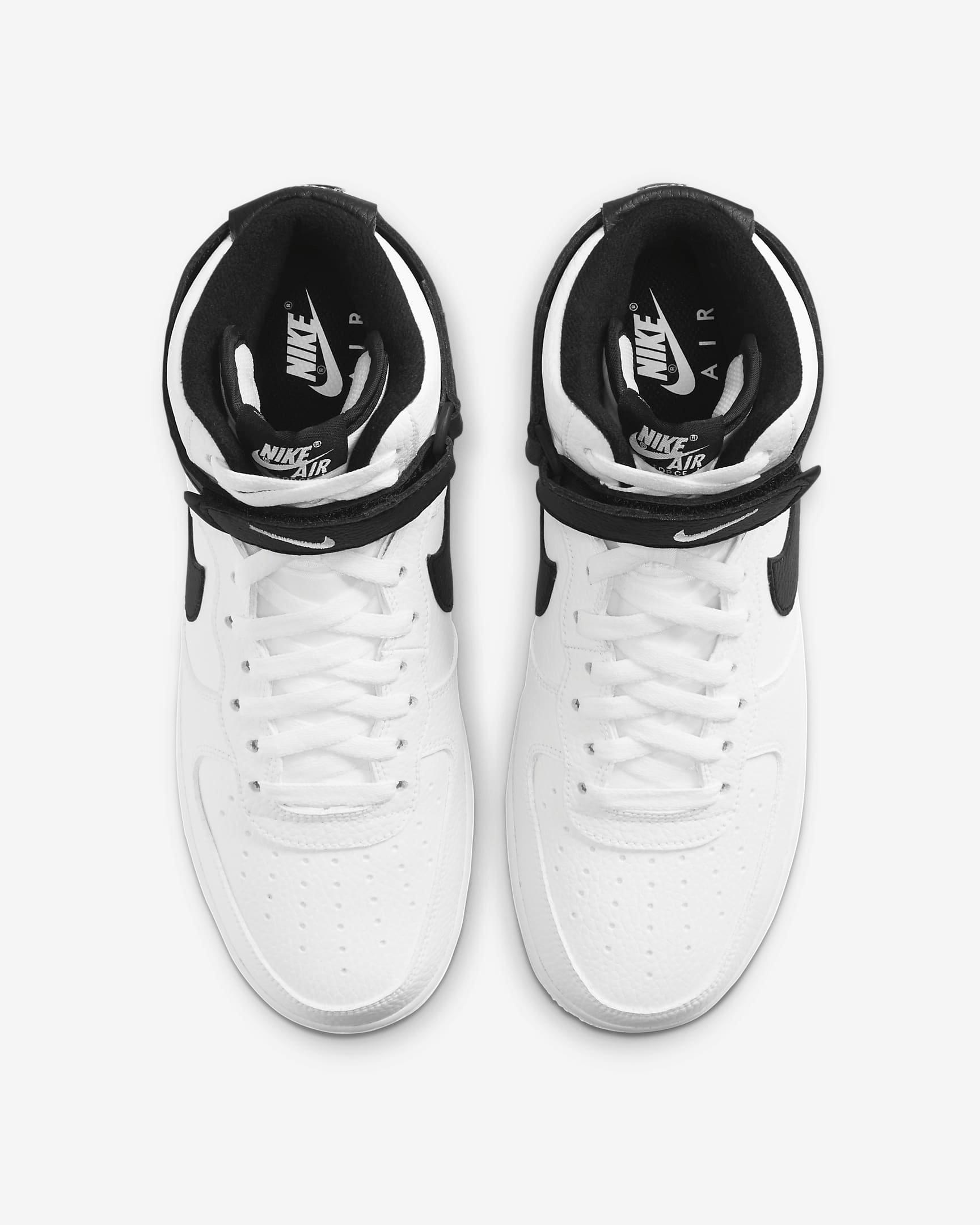 Nike Air Force 1 '07 White/Black Men's Shoe - Hibbett