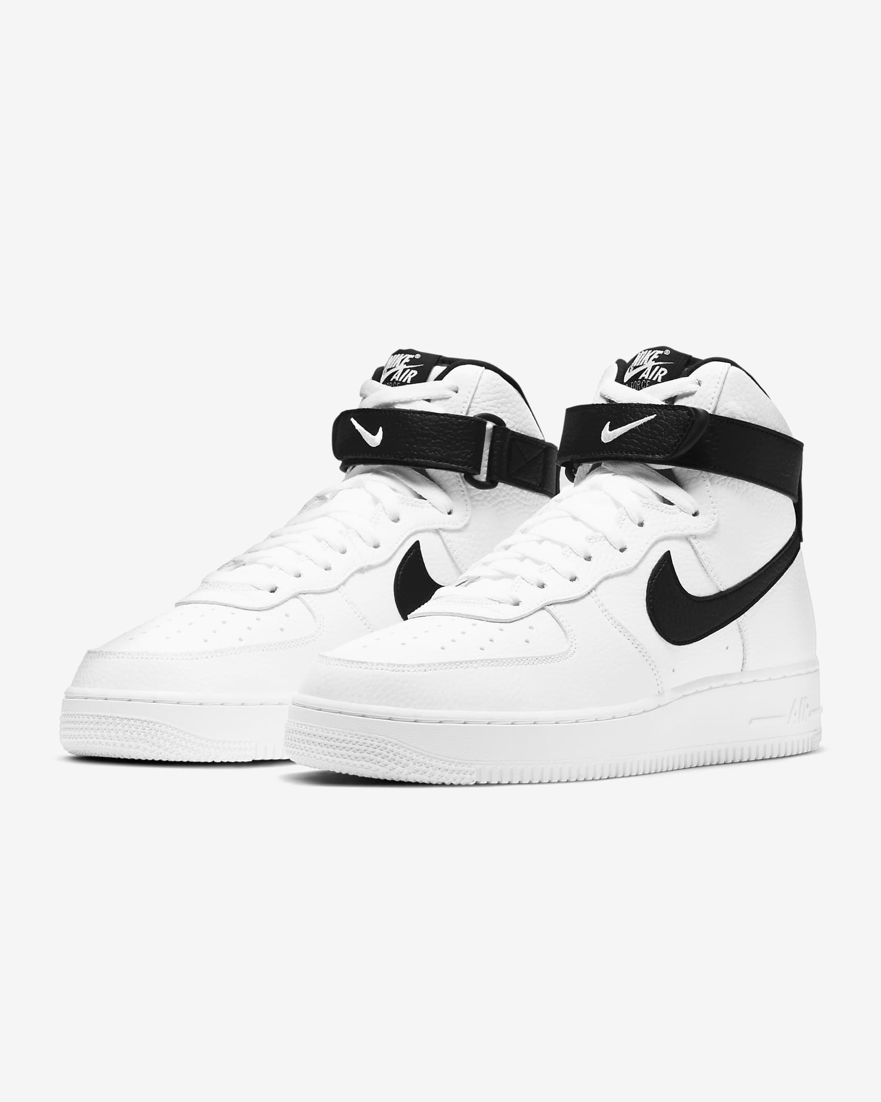 Nike Air Force 1 '07 Low Black/Black Men's Shoe - Hibbett