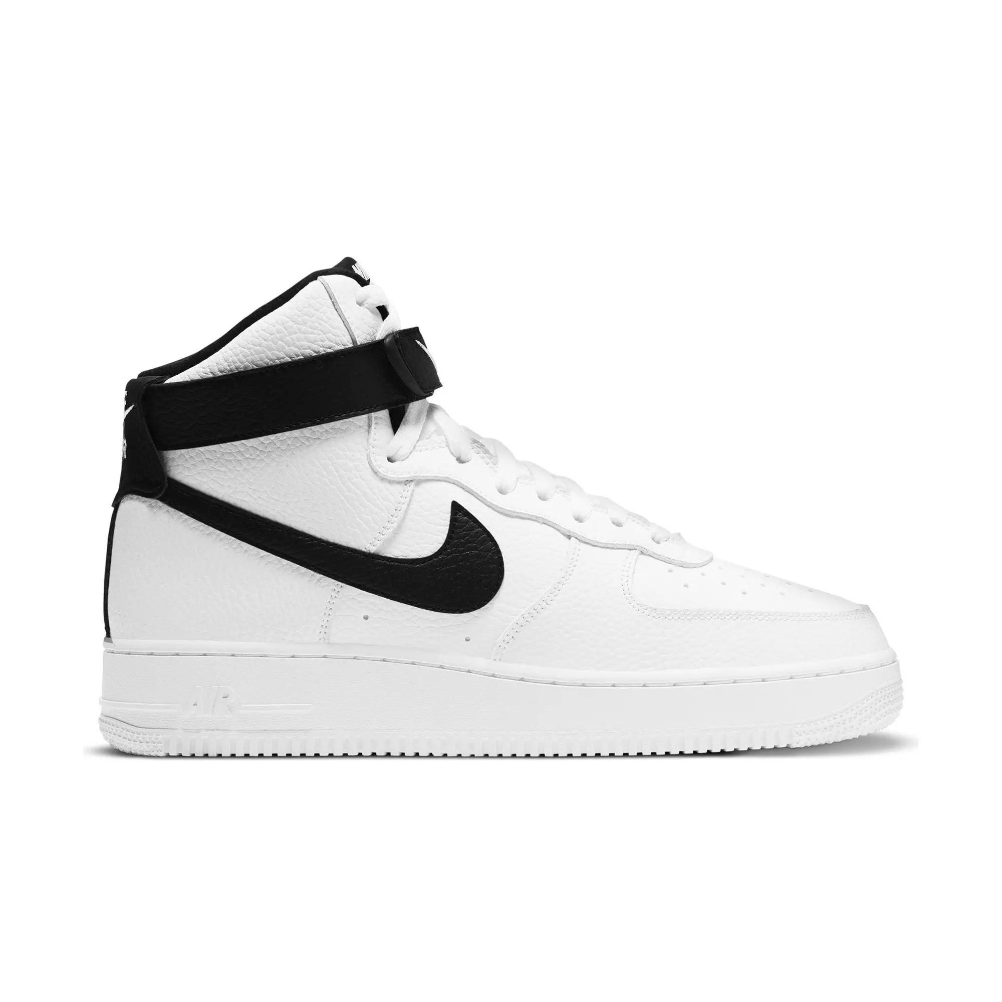 Nike Air Force 1 '07 High "White/Black" Men's Shoe - WHITE/BLACK