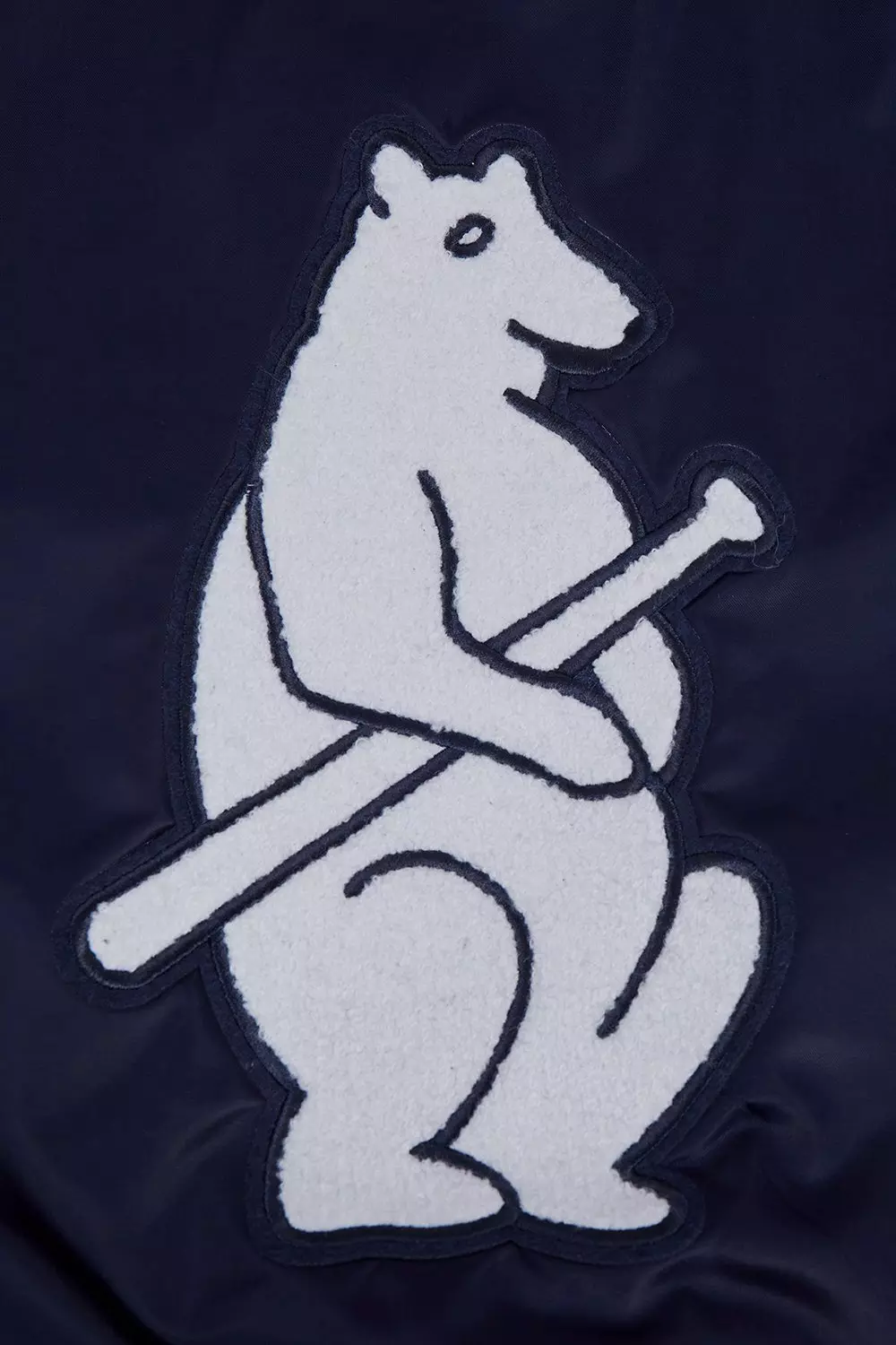 Pro Standard Women's Chicago Cubs Retro Classic Rib Satin Jacket - Navy - NAVY