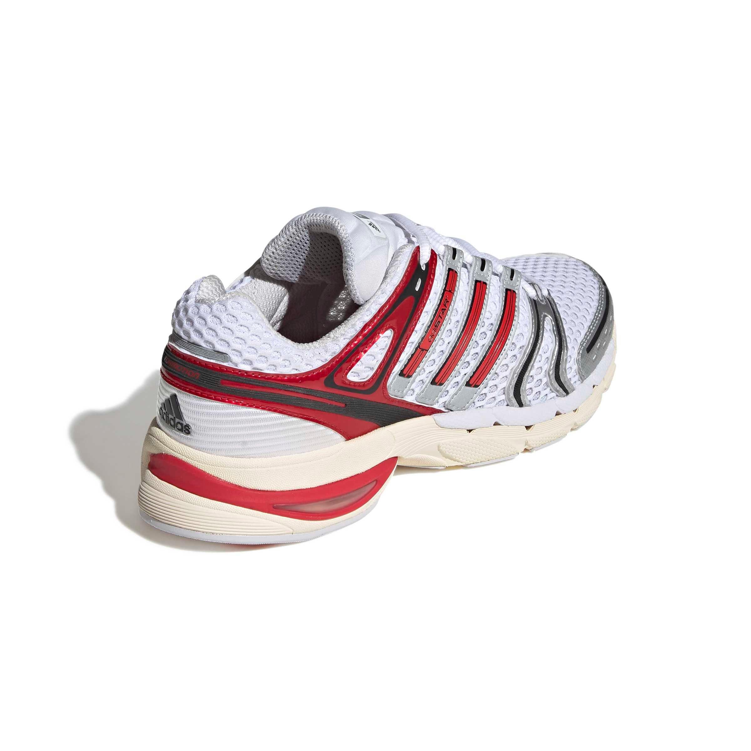 adidas Originals Adistar Control 5 "Ftwr White/Better Scarlet/Dash Grey" Women's Shoe - WHITE/SCARLET/GREY Thumbnail View 4