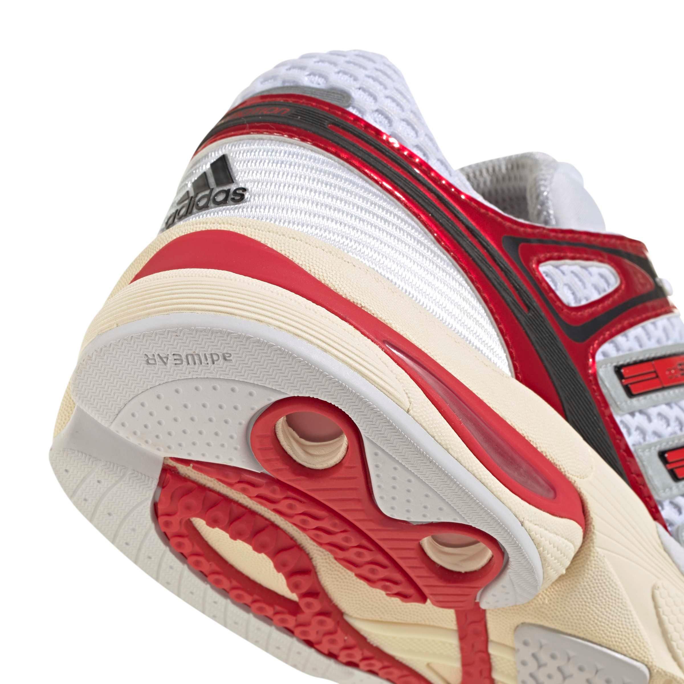 adidas Originals Adistar Control 5 "Ftwr White/Better Scarlet/Dash Grey" Women's Shoe - WHITE/SCARLET/GREY Thumbnail View 8