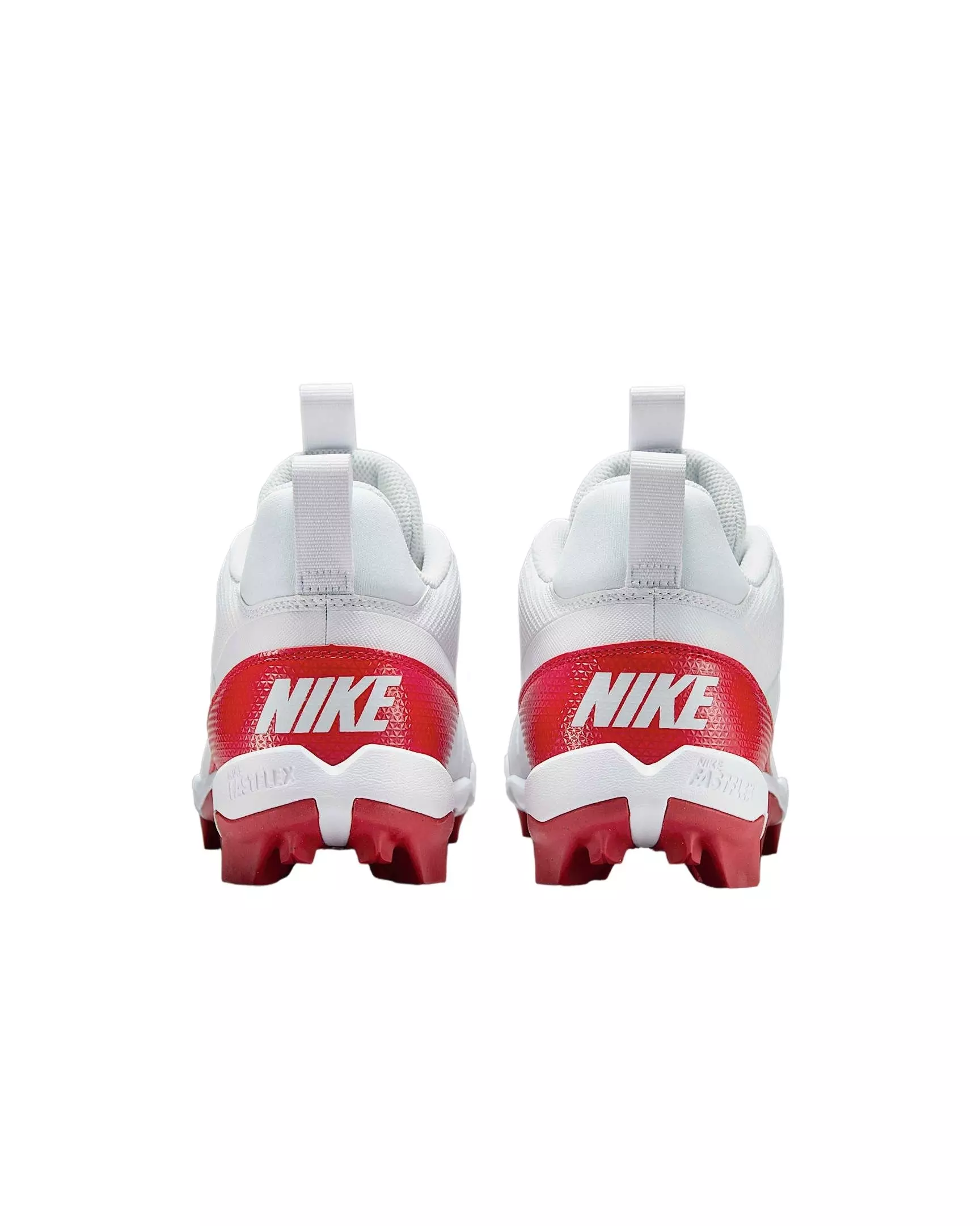 Nike Alpha Menace 4 Shark "White/University Red/Photon Dust" Men's Football Cleat - WHITE/RED/DUST/RED