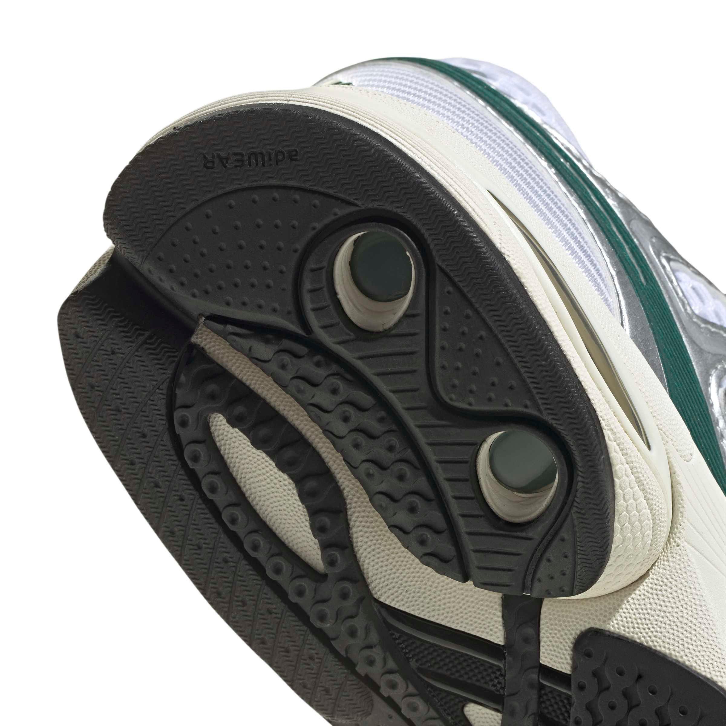 adidas Originals Adistar Control 5 "Ftwr White/Collegiate Green/Silver Metallic" Women's Shoe - WHITE/GREEN/SILVER Thumbnail View 7