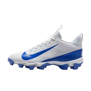 Nike Alpha Menace 4 Shark "White/Hyper Royal/Photon Dust/Hyper Royal" Men's Football Cleat