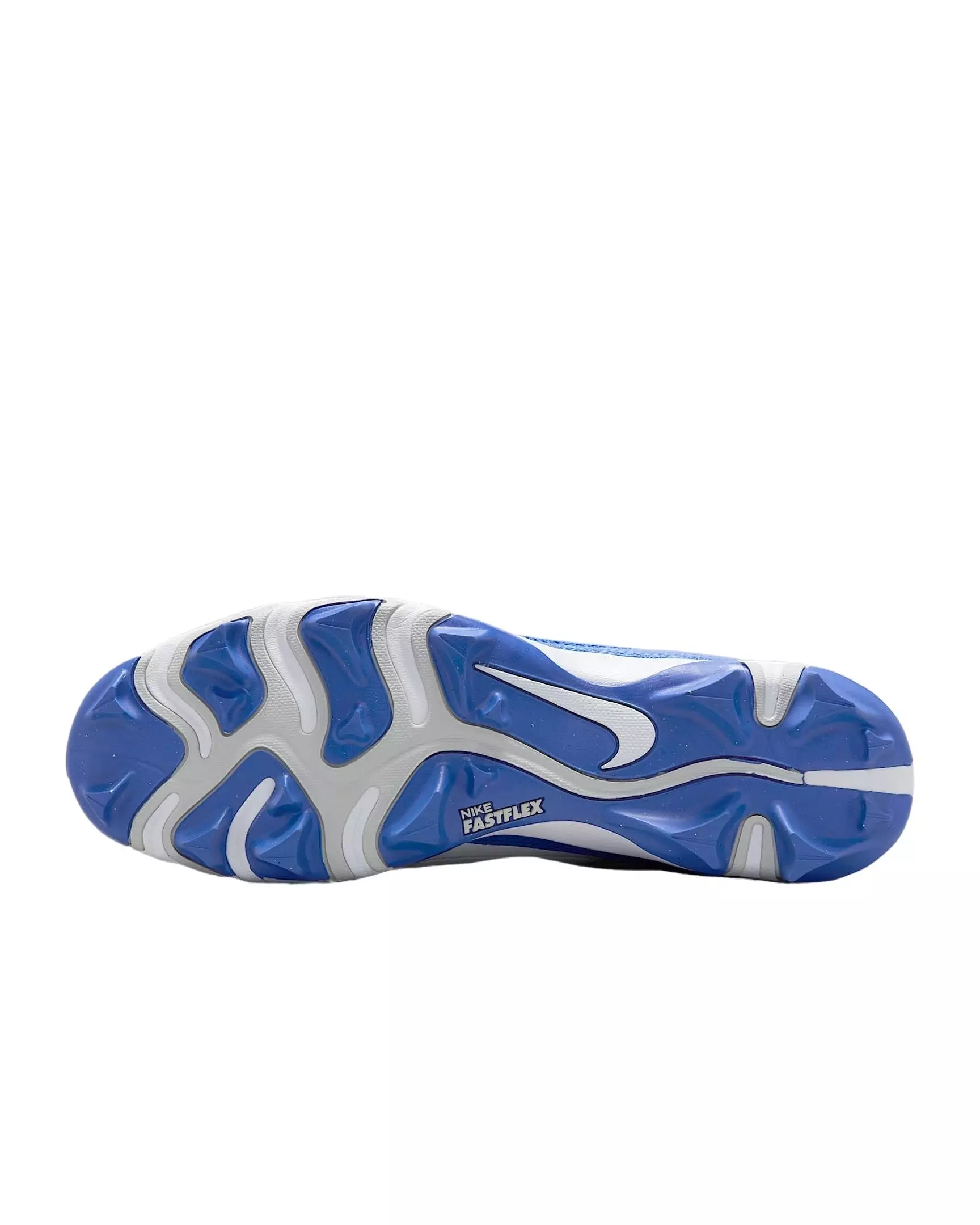 Nike Alpha Menace 4 Shark "White/Hyper Royal/Photon Dust/Hyper Royal" Men's Football Cleat - WHITE/ROYAL/DUST/ROYAL