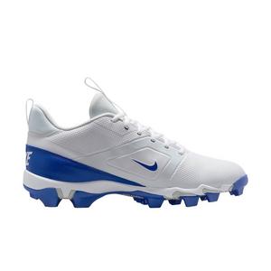 Nike Alpha Menace 4 Shark "White/Hyper Royal/Photon Dust/Hyper Royal" Men's Football Cleat