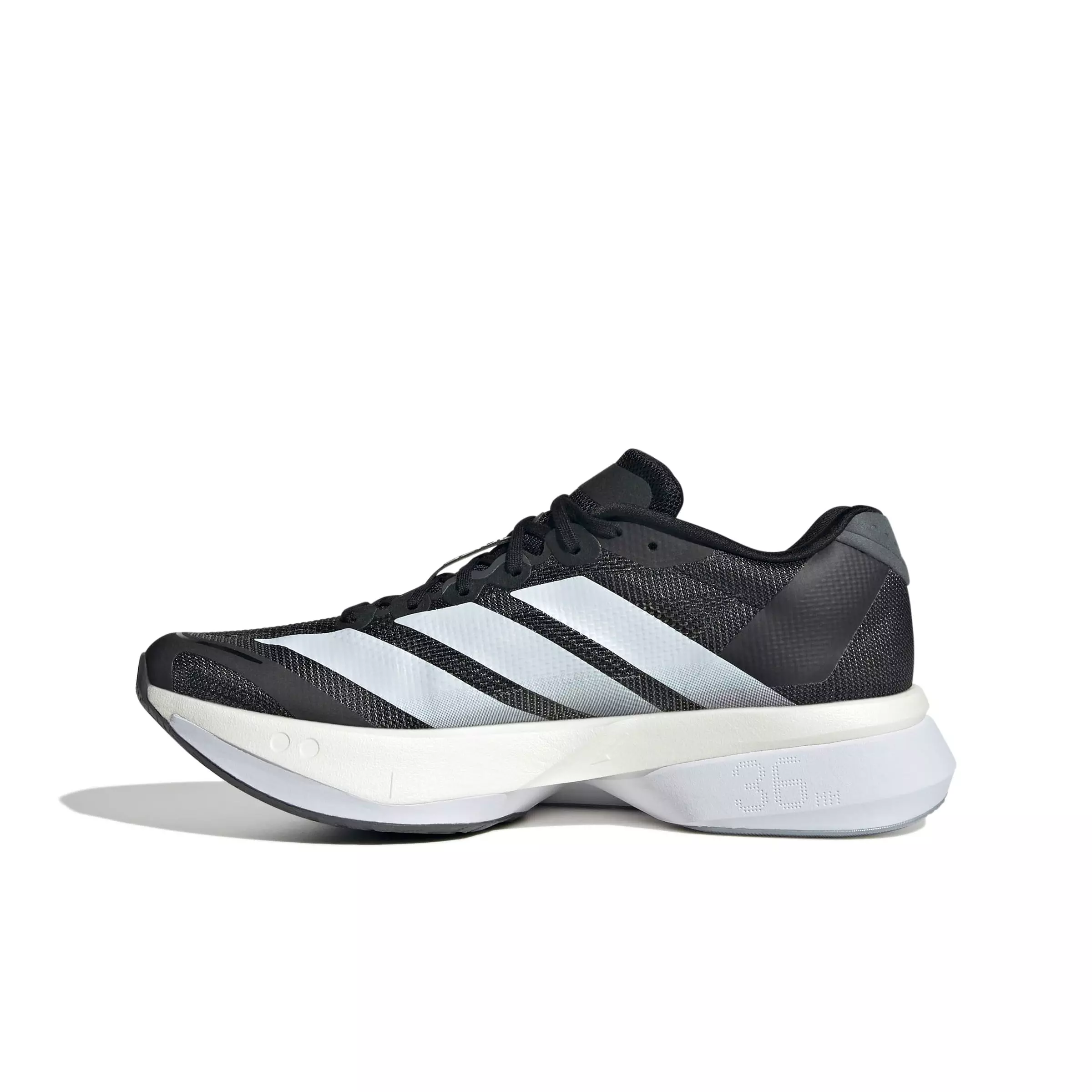 adidas Adizero Boston 13 "Core Black/Ftwr White/Grey Five" Women's Running Shoe - BLACK/WHITE/GREY