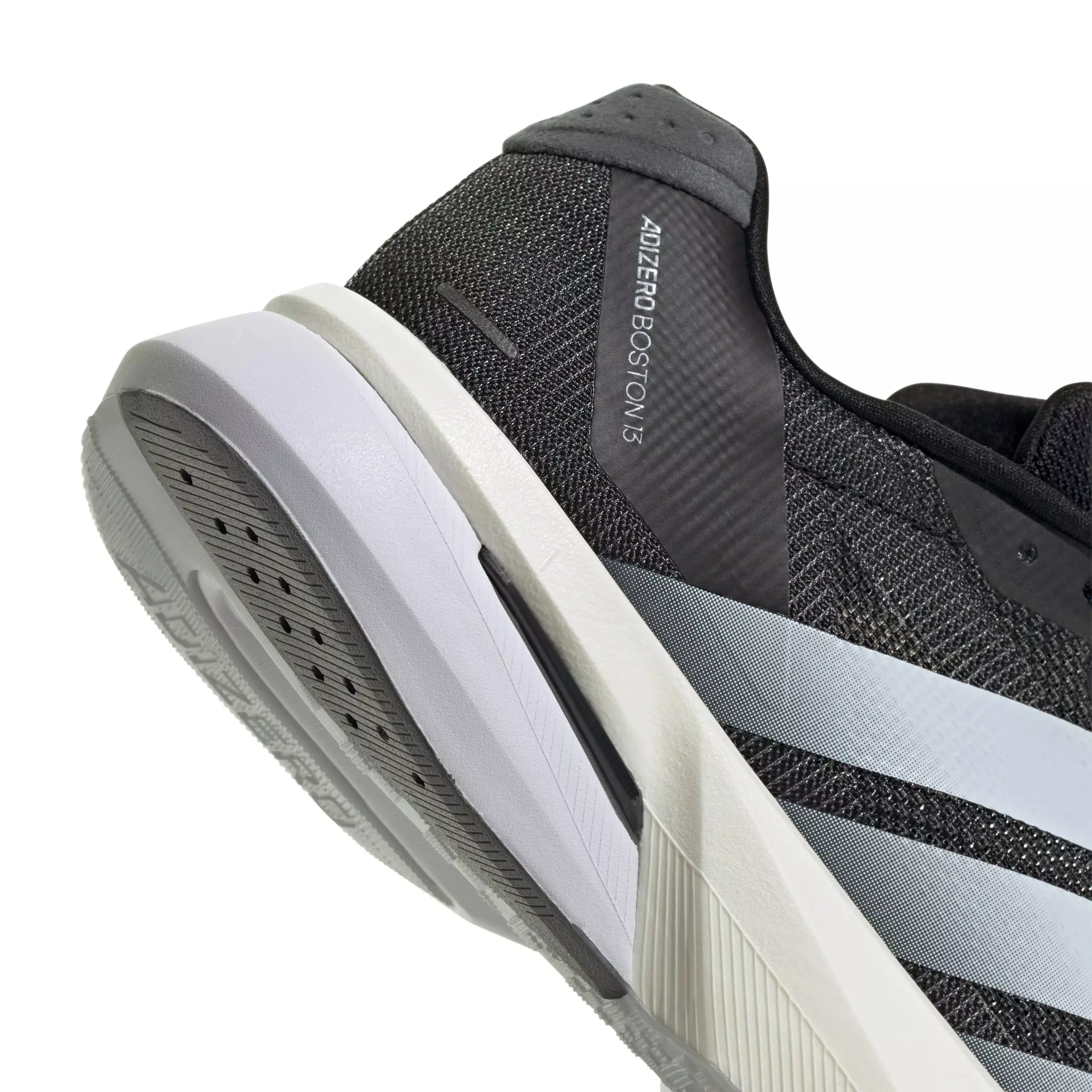 adidas Adizero Boston 13 "Core Black/Ftwr White/Grey Five" Women's Running Shoe - BLACK/WHITE/GREY
