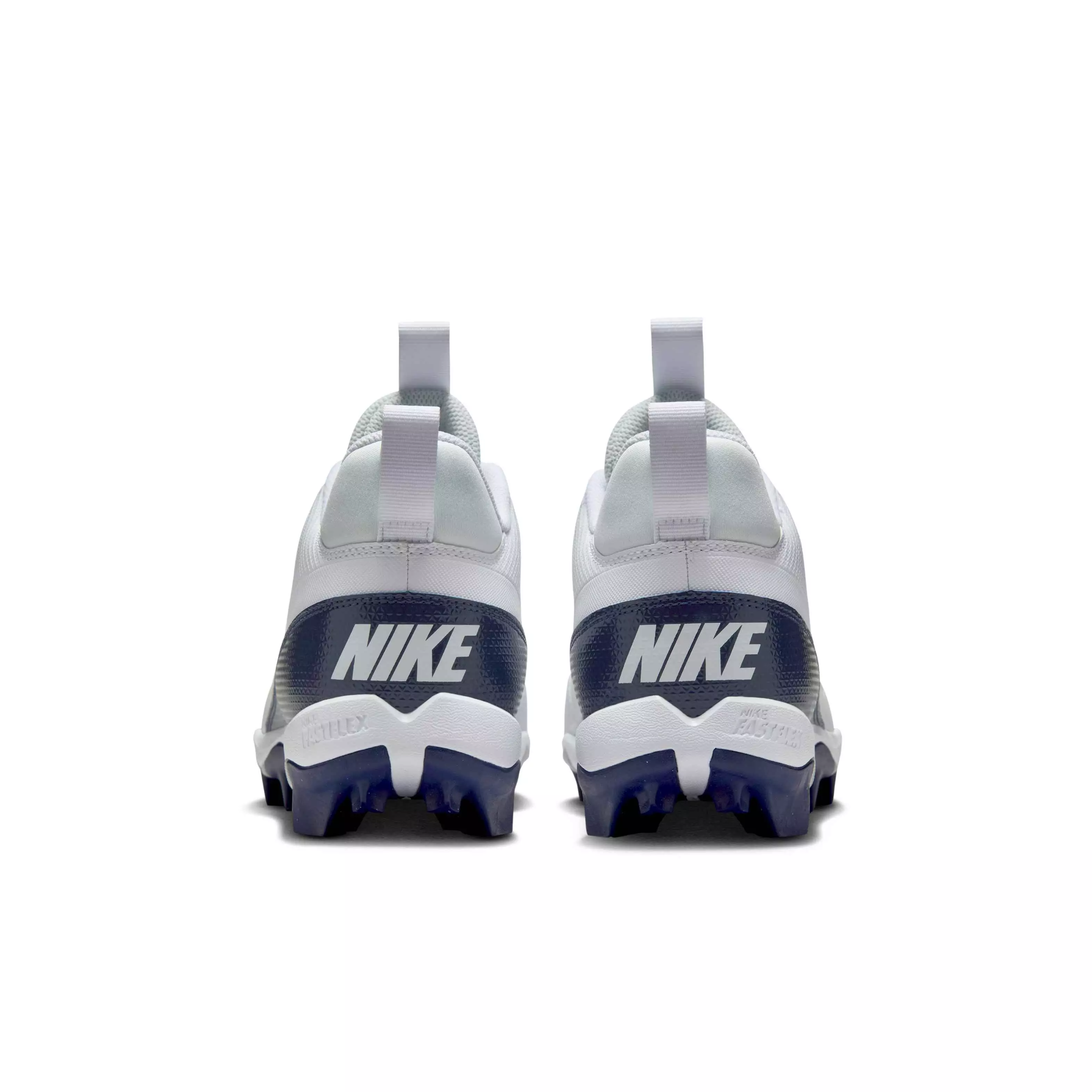 Nike Alpha Menace 4 Shark "White/Midnight Navy/Photon Dust/Midnight Navy" Men's Football Cleat - WHITE/NAVY/DUST/NAVY