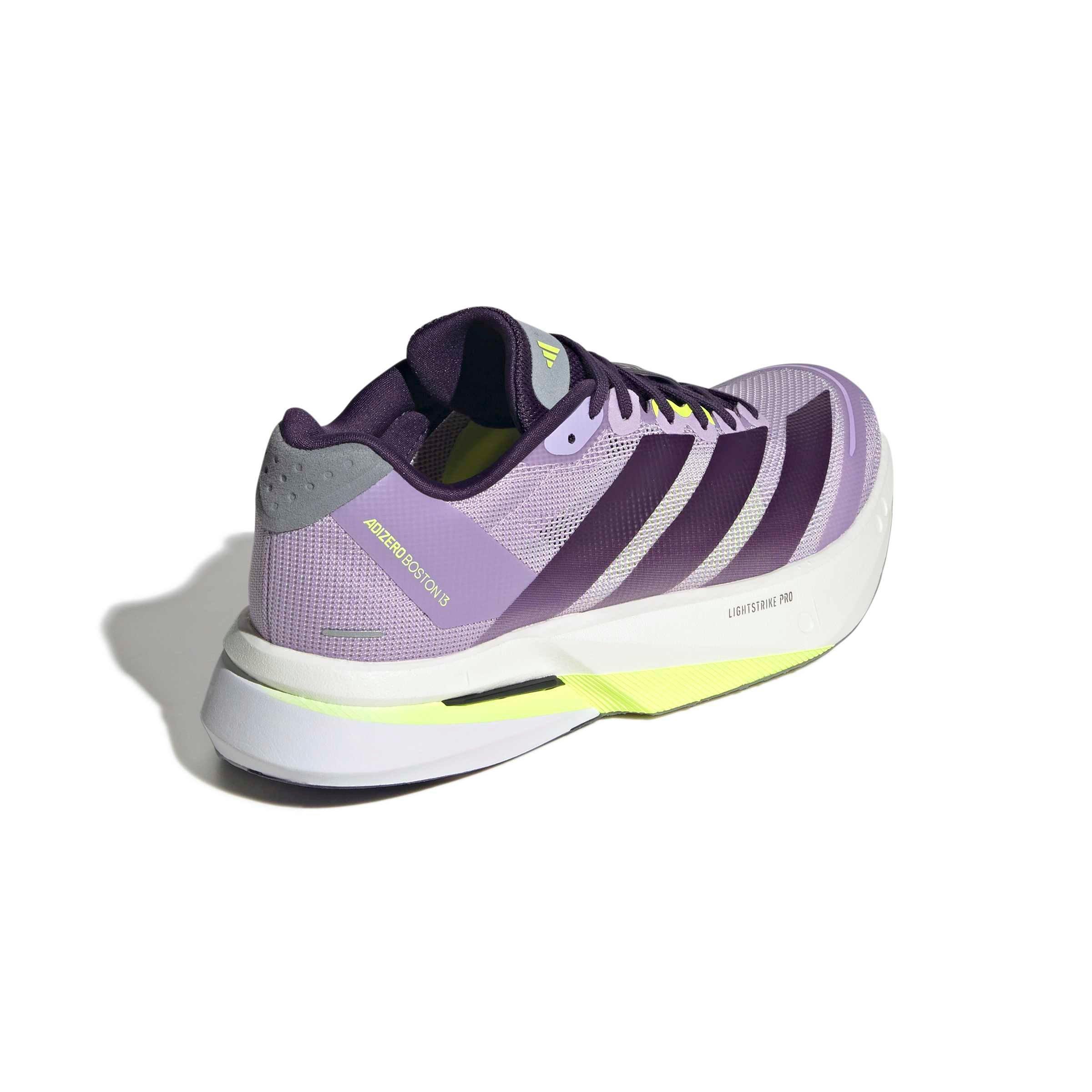 adidas Adizero Boston 13 "Powder Plum/Aurora Plum/Preloved Violet" Women's Running Shoe - PLUM/PLUM/VIOLET Thumbnail View 4