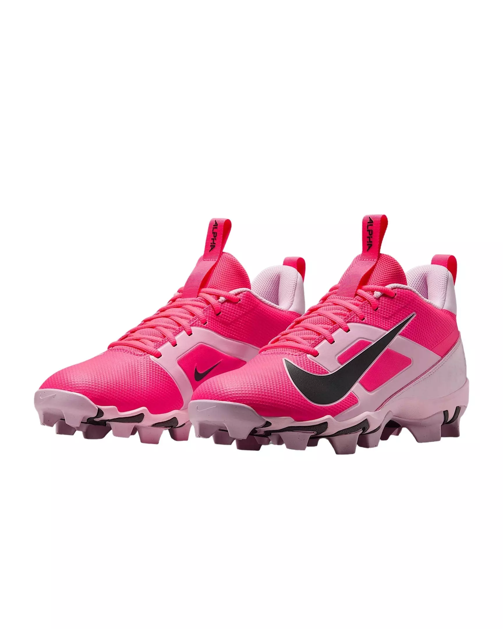 Nike Alpha Menace 4 Shark "Racer Pink/Pink Foam/Dark Smoke Grey" Men's Football Cleat