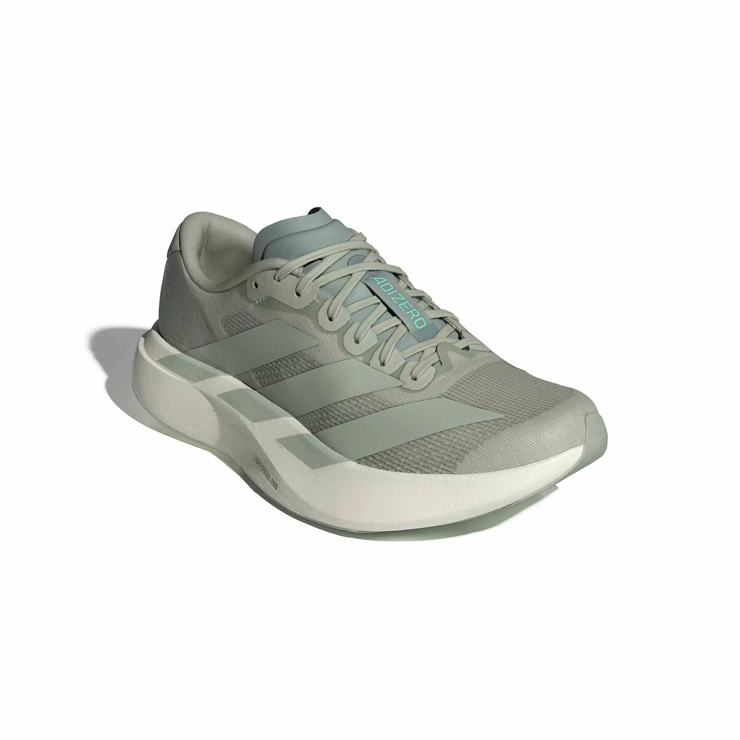 adidas Adizero EVO SL "Halo Green/Halo Green/Cloud White" Women's Running Shoe - GREEN/GREEN/WHITE