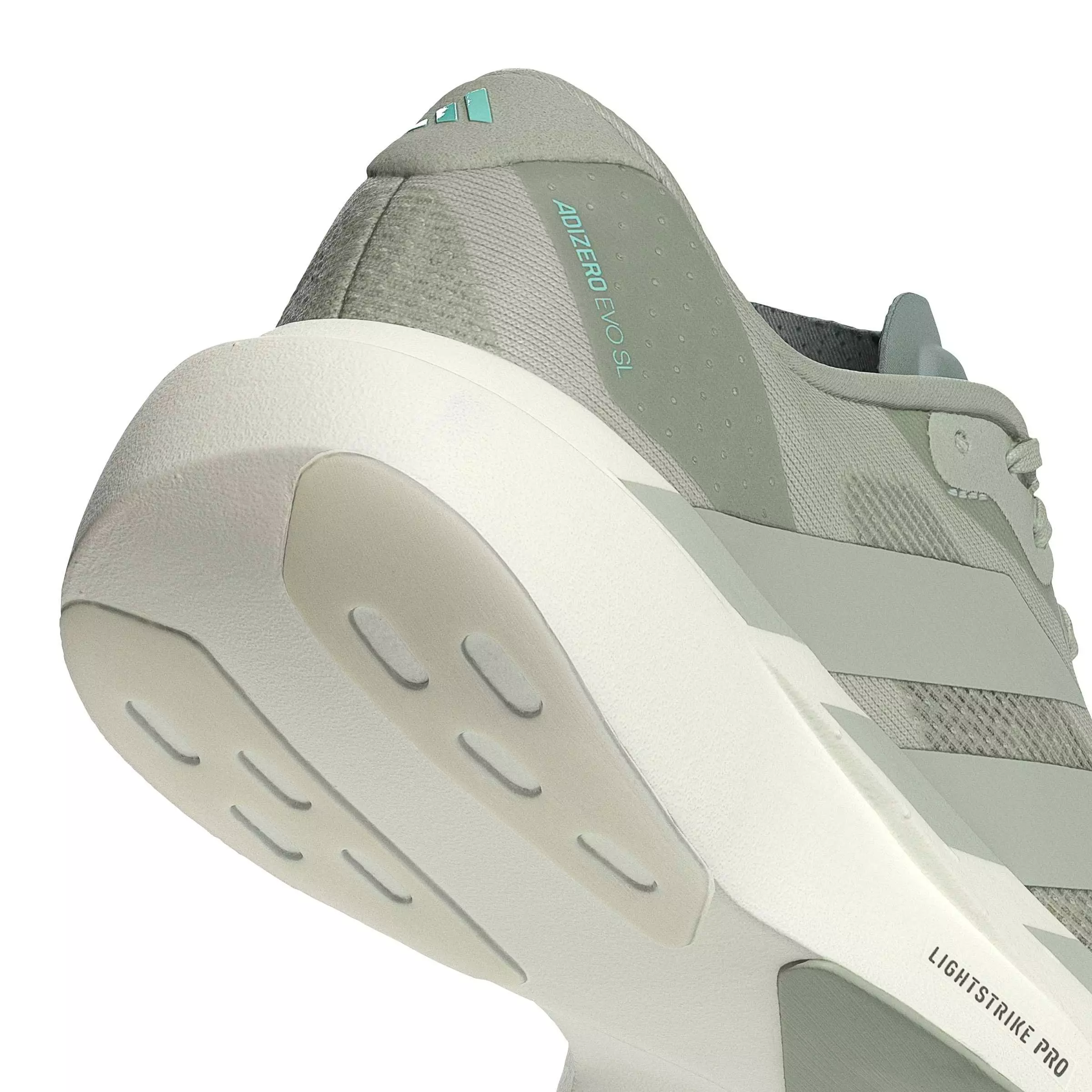 adidas Adizero EVO SL "Halo Green/Halo Green/Cloud White" Women's Running Shoe - GREEN/GREEN/WHITE