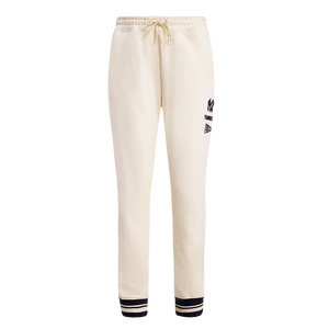 Pro Standard Women's MLB New York Yankees Retro Classic Sweatpants - Eggshell