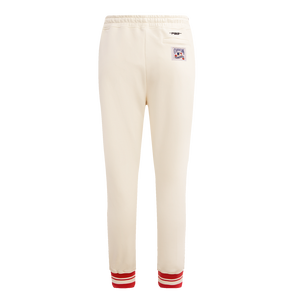 Pro Standard Women's MLB Atlanta Braves Retro Classic Sweatpants - Eggshell