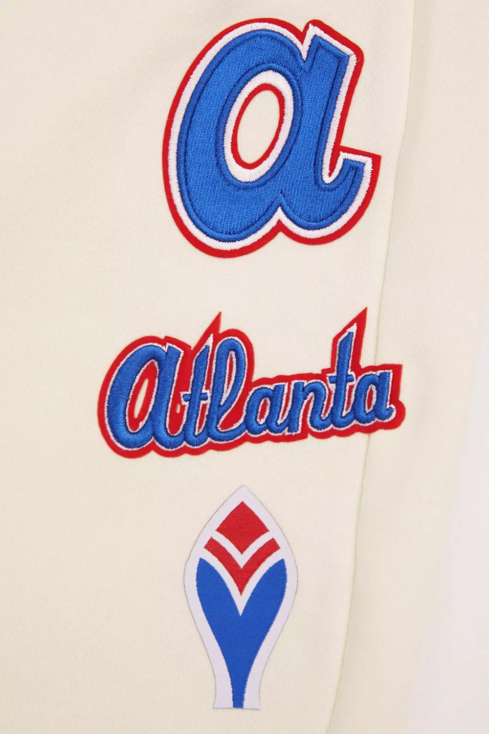 Pro Standard Women's MLB Atlanta Braves Retro Classic Sweatpants - Eggshell - EGGSHELL