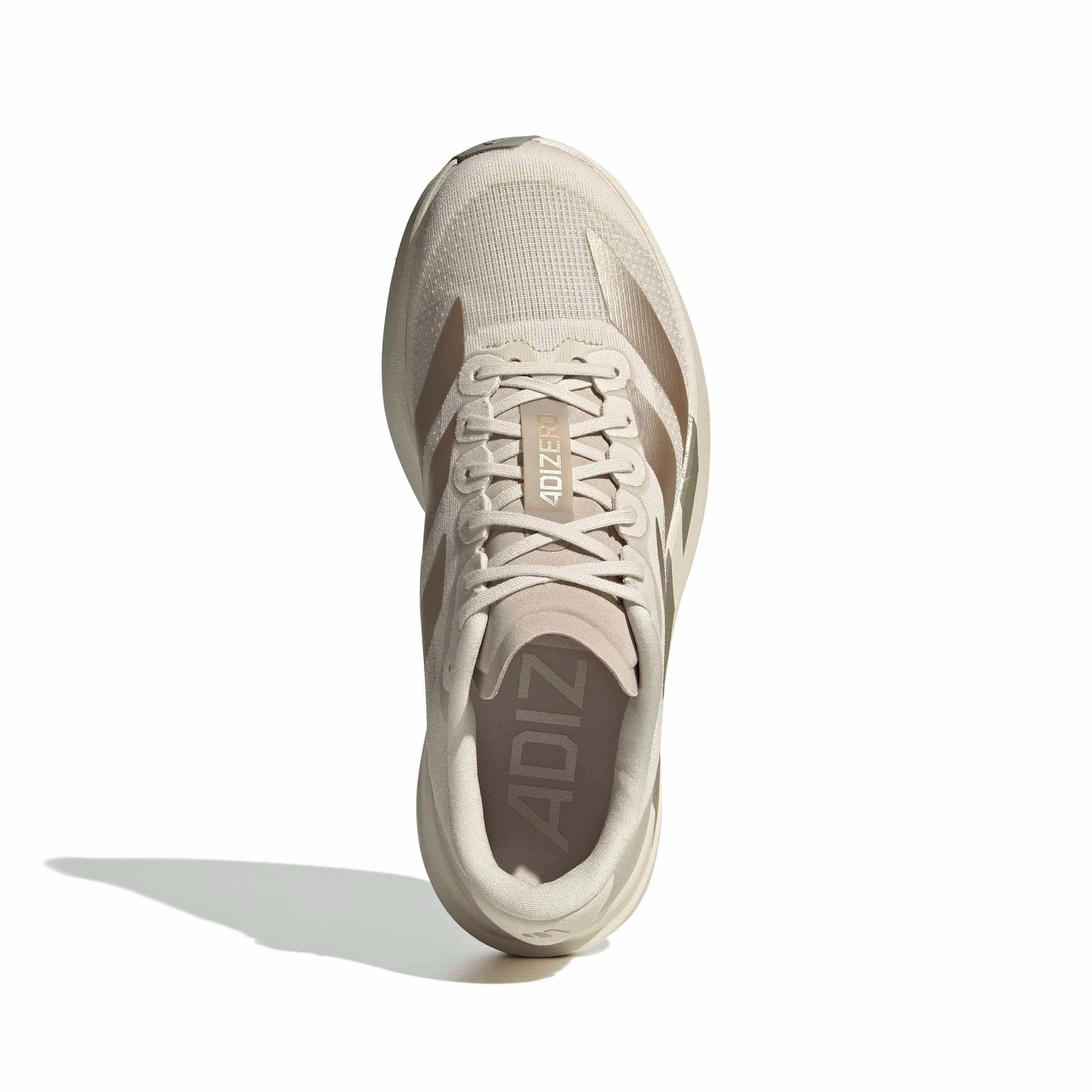 adidas Adizero EVO SL "Alumina/Putty Beige/Wonder Beige" Women's Running Shoe - ALUMINA/BEIGE/BEIGE Thumbnail View 5