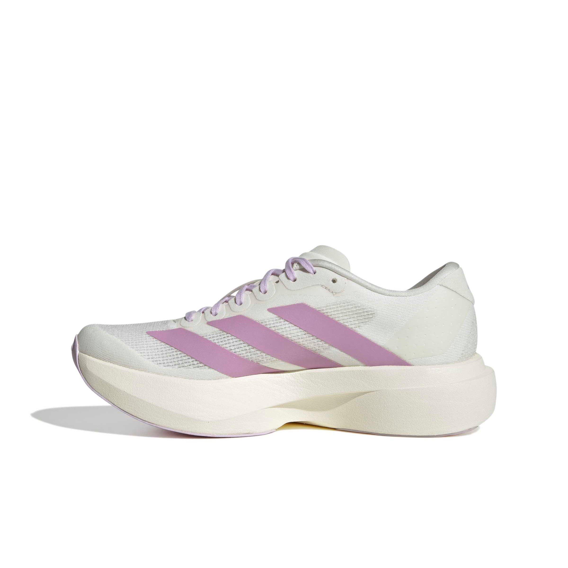 adidas Adizero EVO SL "Off White/Bliss Lilac/Ice Lavender" Women's Running Shoe - OFF WHITE/LILAC/LAVENDER Thumbnail View 2