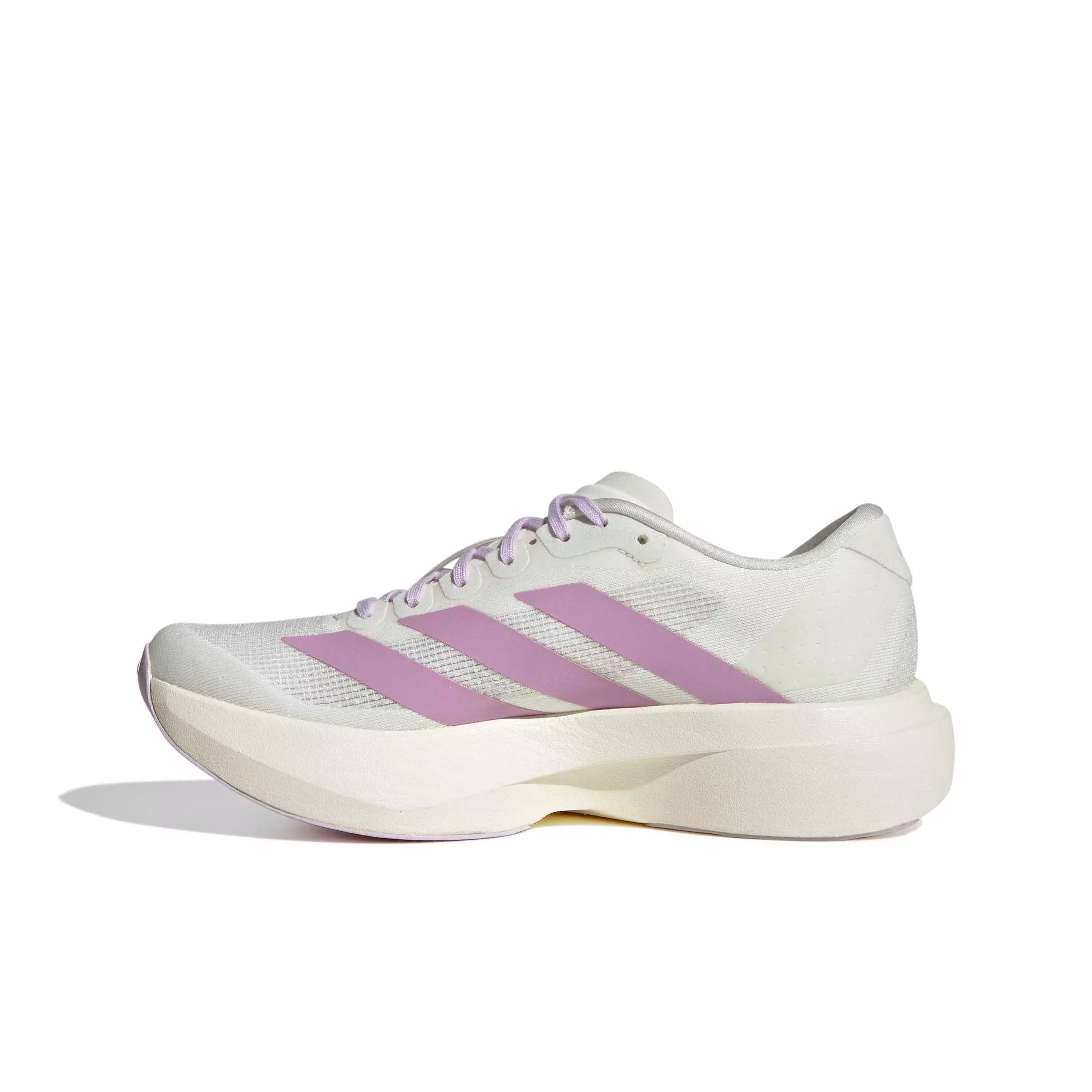 adidas Adizero EVO SL "Off White/Bliss Lilac/Ice Lavender" Women's Running Shoe - OFF WHITE/LILAC/LAVENDER