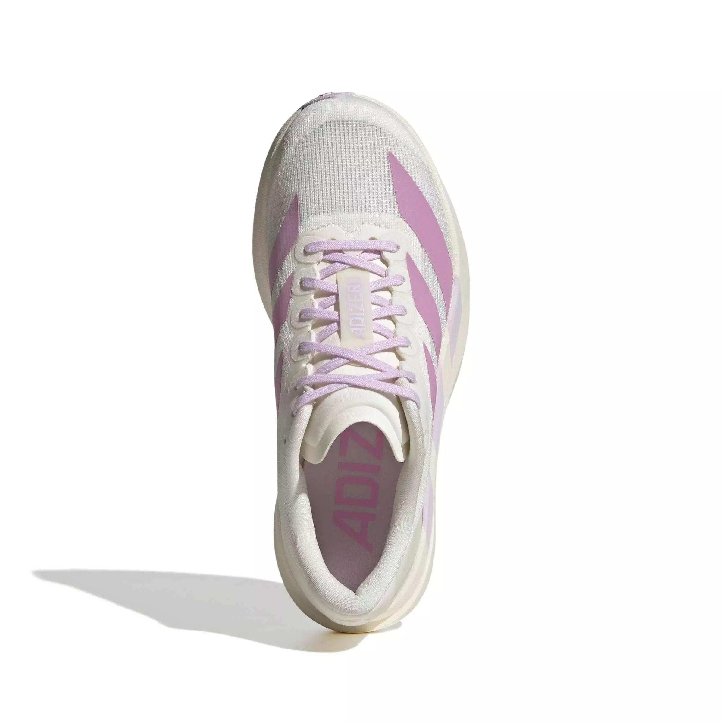 adidas Adizero EVO SL "Off White/Bliss Lilac/Ice Lavender" Women's Running Shoe - OFF WHITE/LILAC/LAVENDER