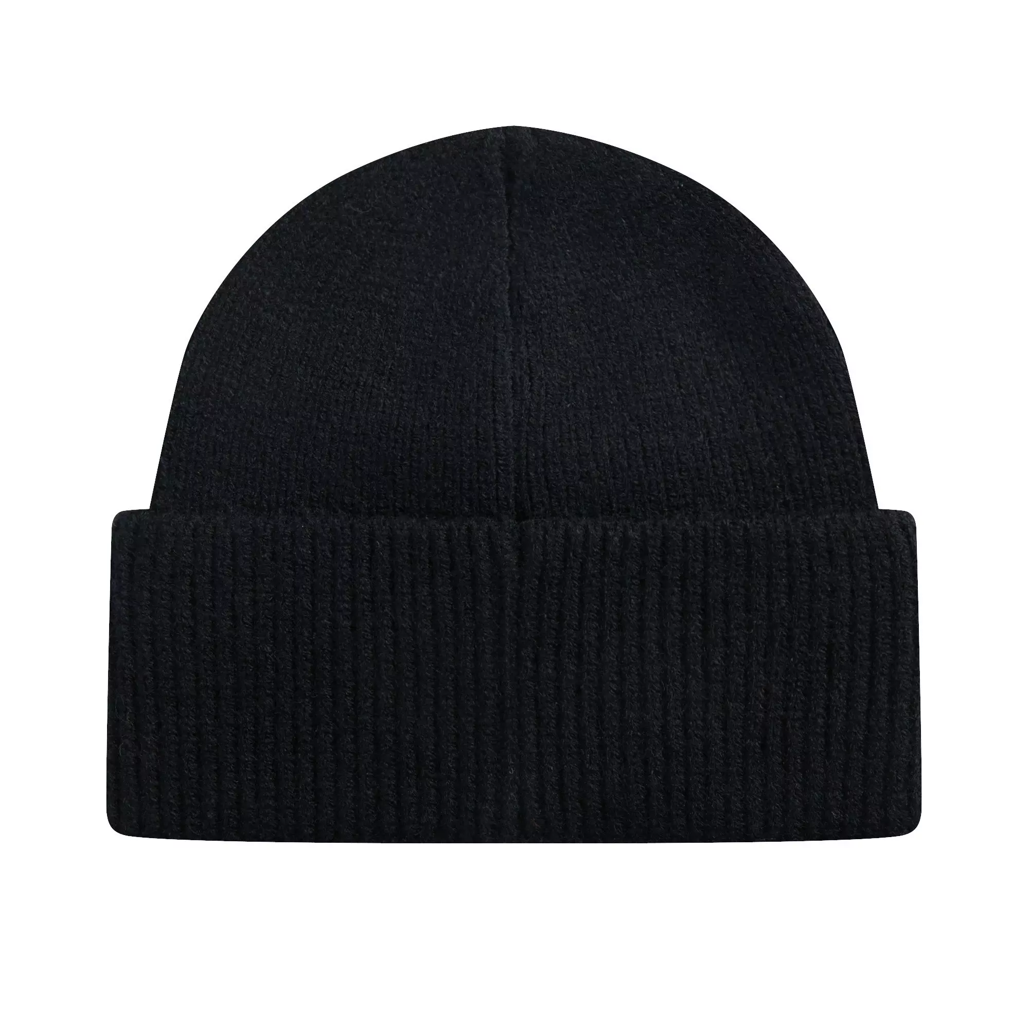 L/AB c/o Off-White Off Embroidered Cuff Beanie - Black - BLACK