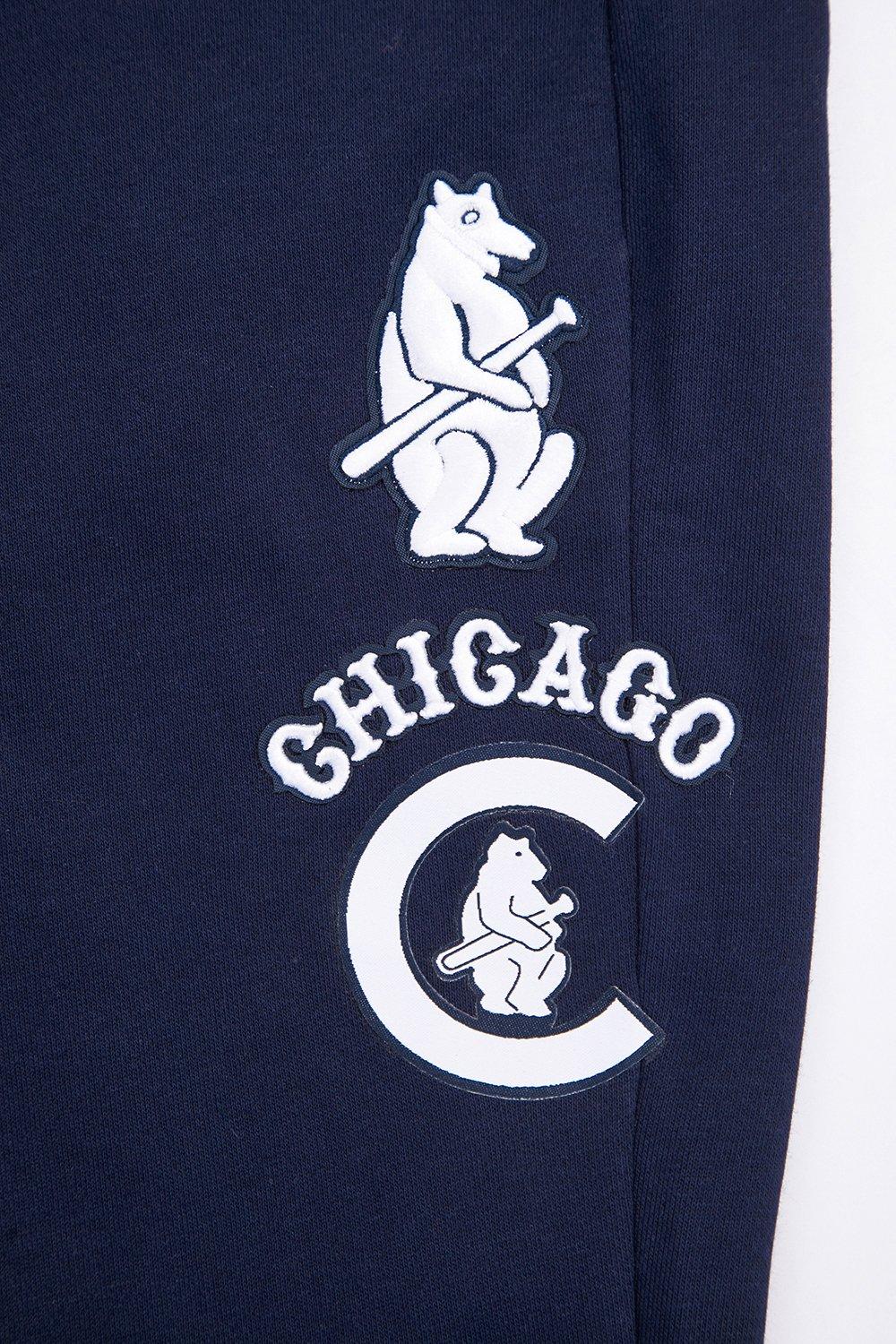 Pro Standard Women's MLB Chicago Cubs Retro Classic Sweatpants - Navy - NAVY Thumbnail View 5