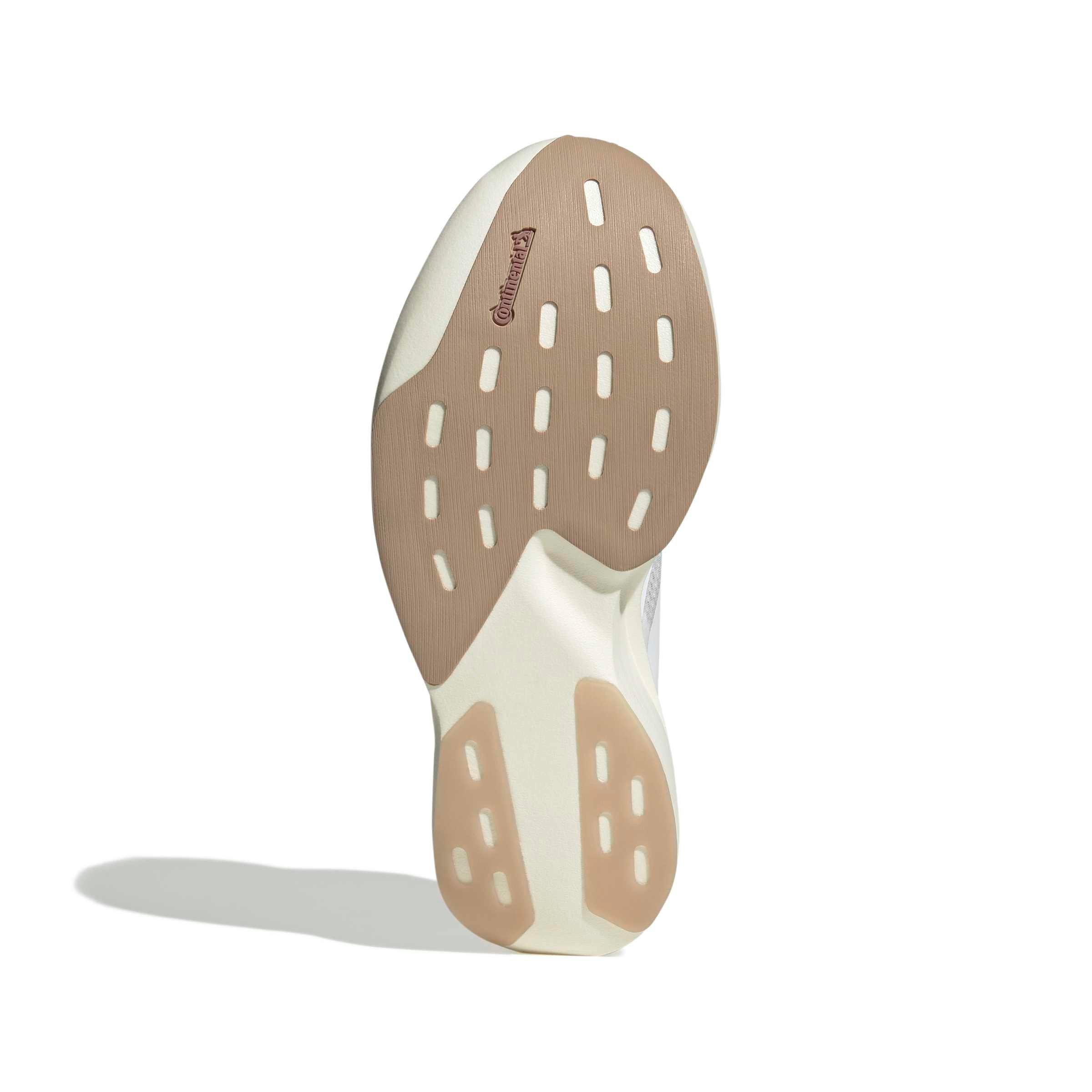 adidas Adizero EVO SL "Ftwr White/Ftwr White/Warm Sandstone" Women's Running Shoe - WHITE/WHITE/SANDSTONE Thumbnail View 6