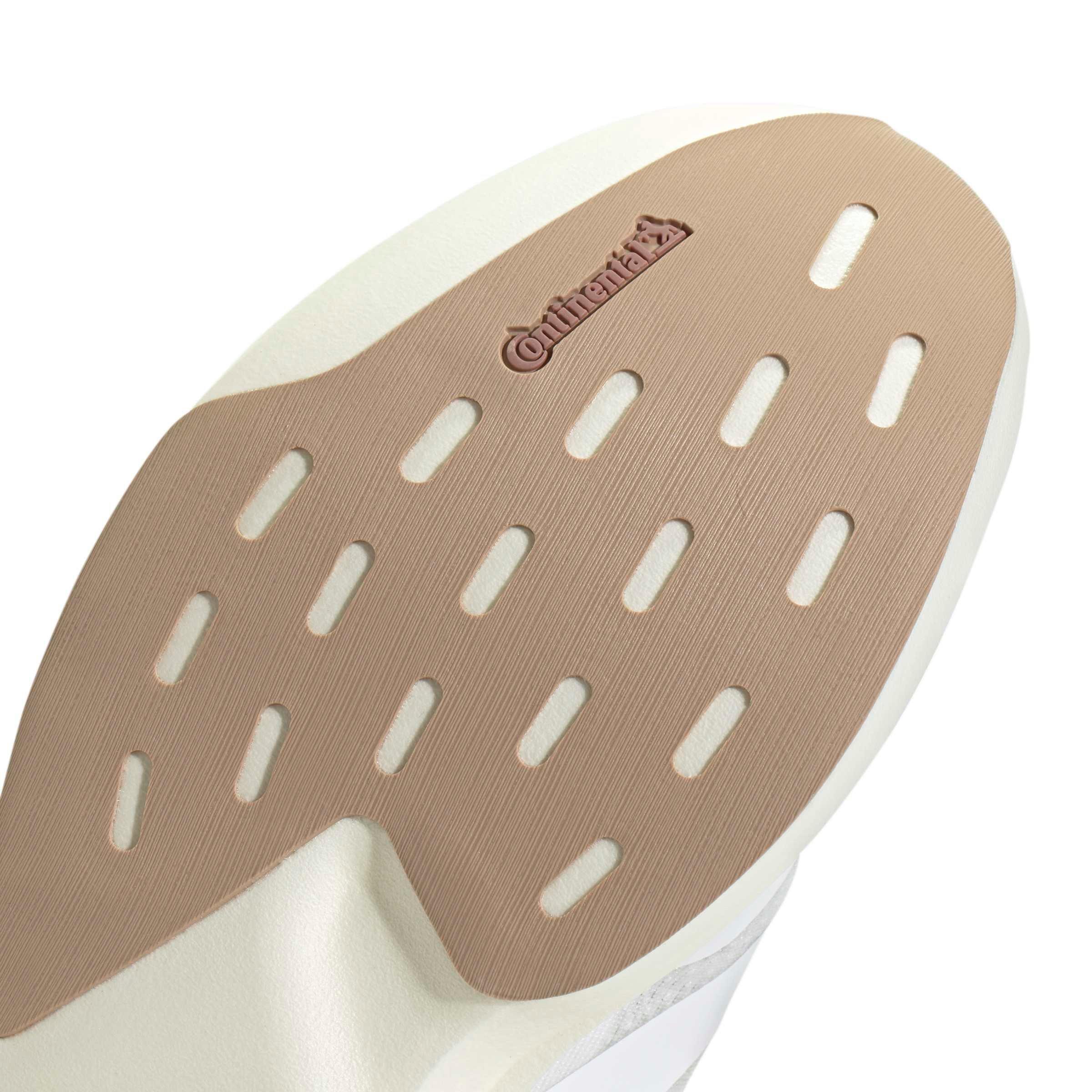 adidas Adizero EVO SL "Ftwr White/Ftwr White/Warm Sandstone" Women's Running Shoe - WHITE/WHITE/SANDSTONE Thumbnail View 8