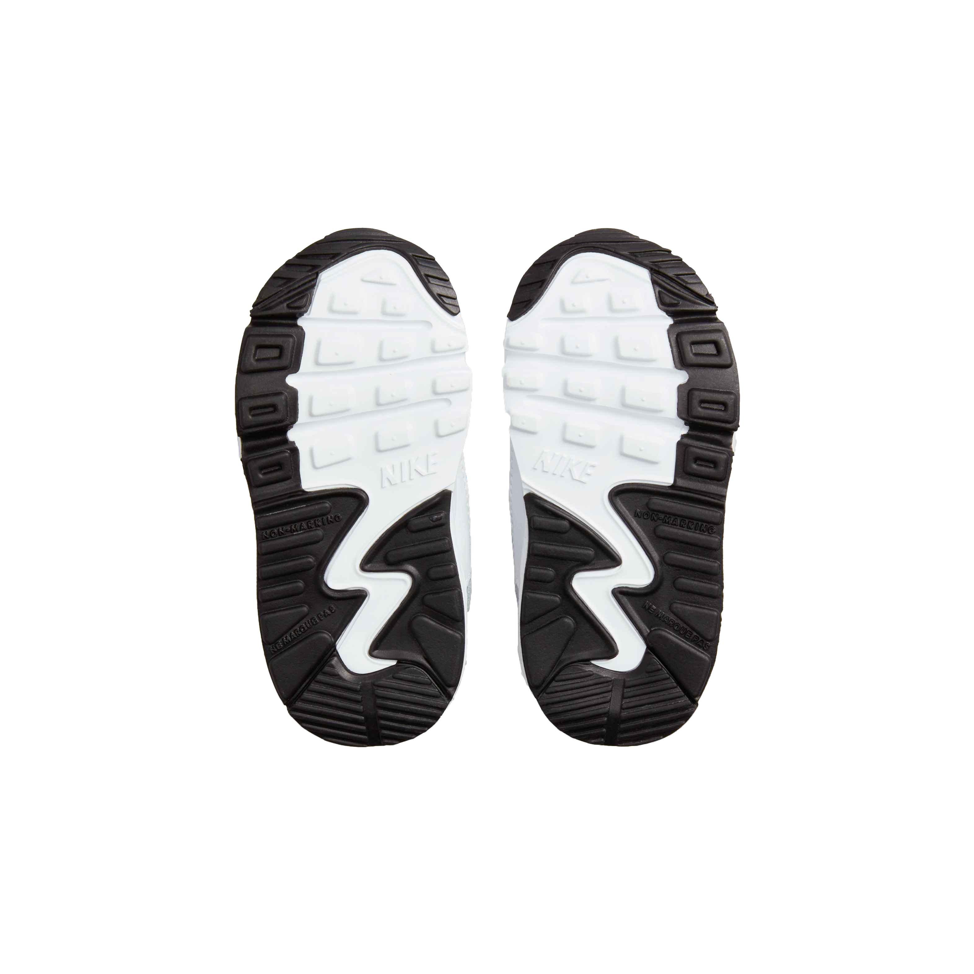 Nike Air Max 90 Toggle "White/Photo Blue/University Gold" Infant Boys' Shoe - WHITE Thumbnail View 6