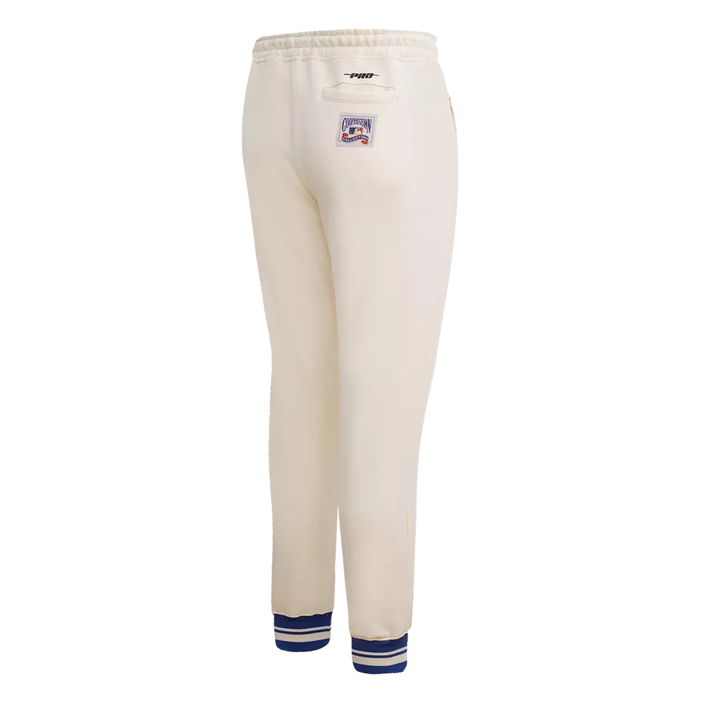 Pro Standard Women's MLB New York Mets Retro Classic Sweatpants - Eggshell - EGGSHELL