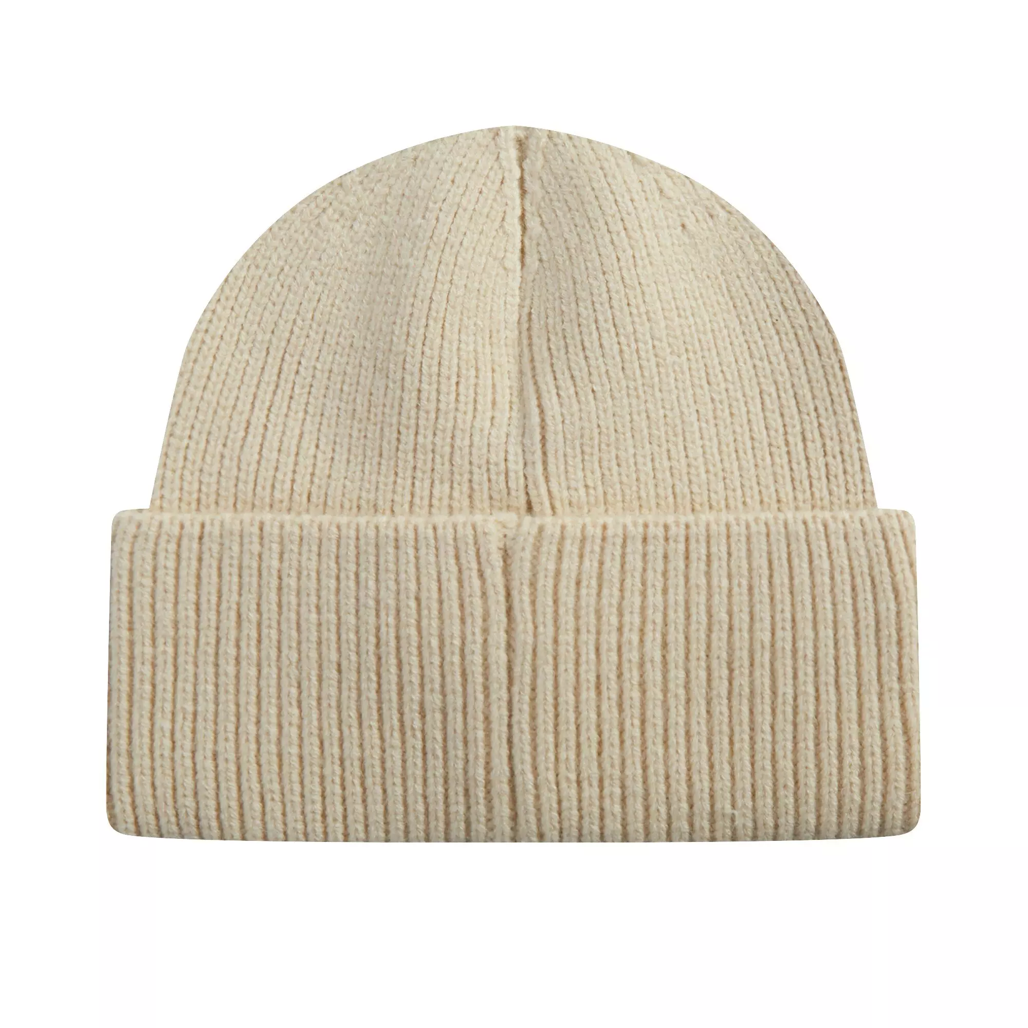 L/AB c/o Off-White Off Embroidered Cuff Beanie - Cream - CREAM