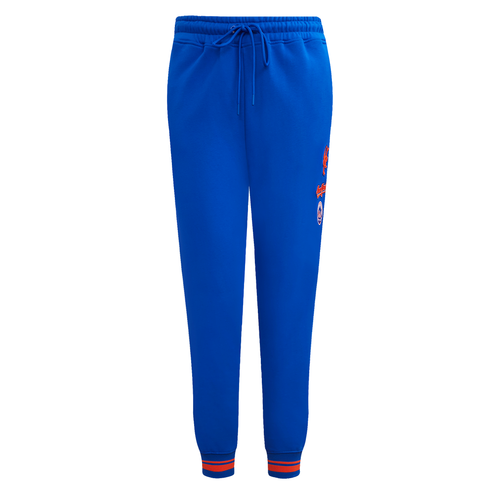 Pro Standard Women's MLB New York Mets Retro Classic Sweatpants - Royal/Orange - ROYAL/ORANGE Thumbnail View 1