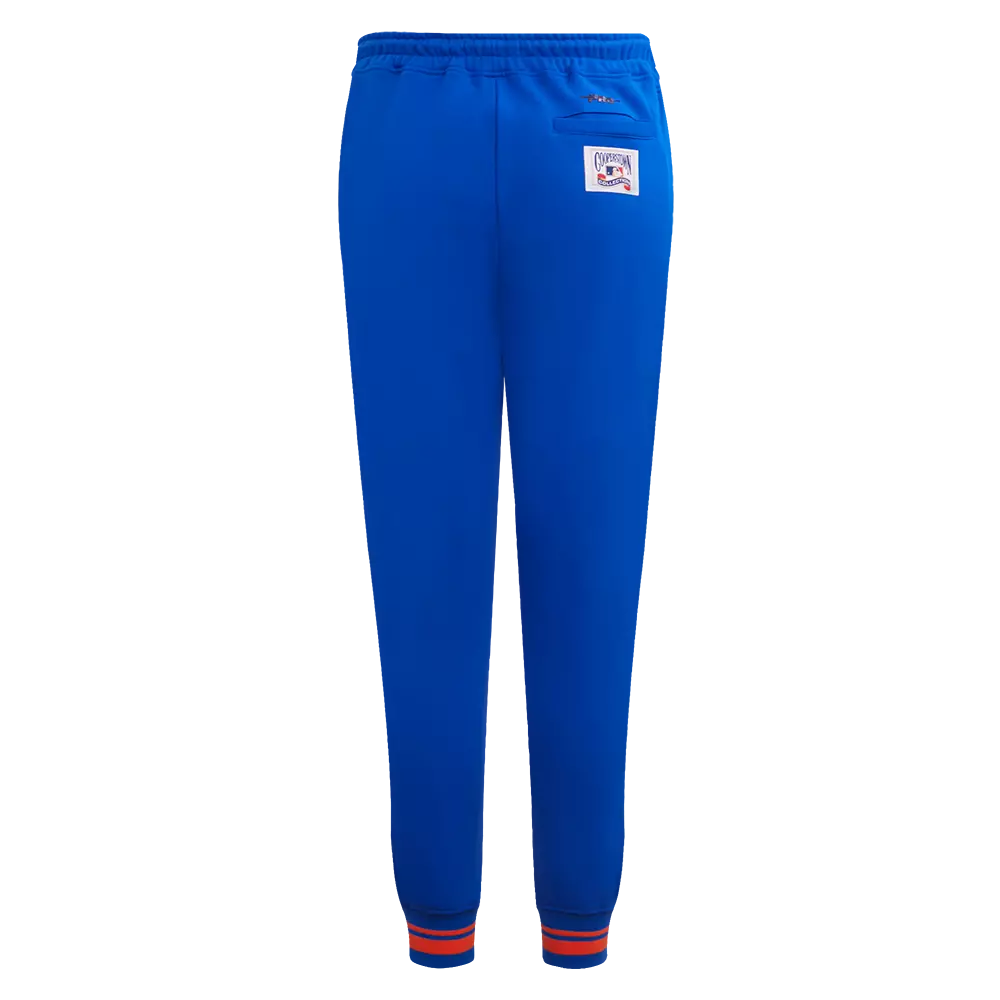 Pro Standard Women's MLB New York Mets Retro Classic Sweatpants - Royal/Orange - ROYAL/ORANGE