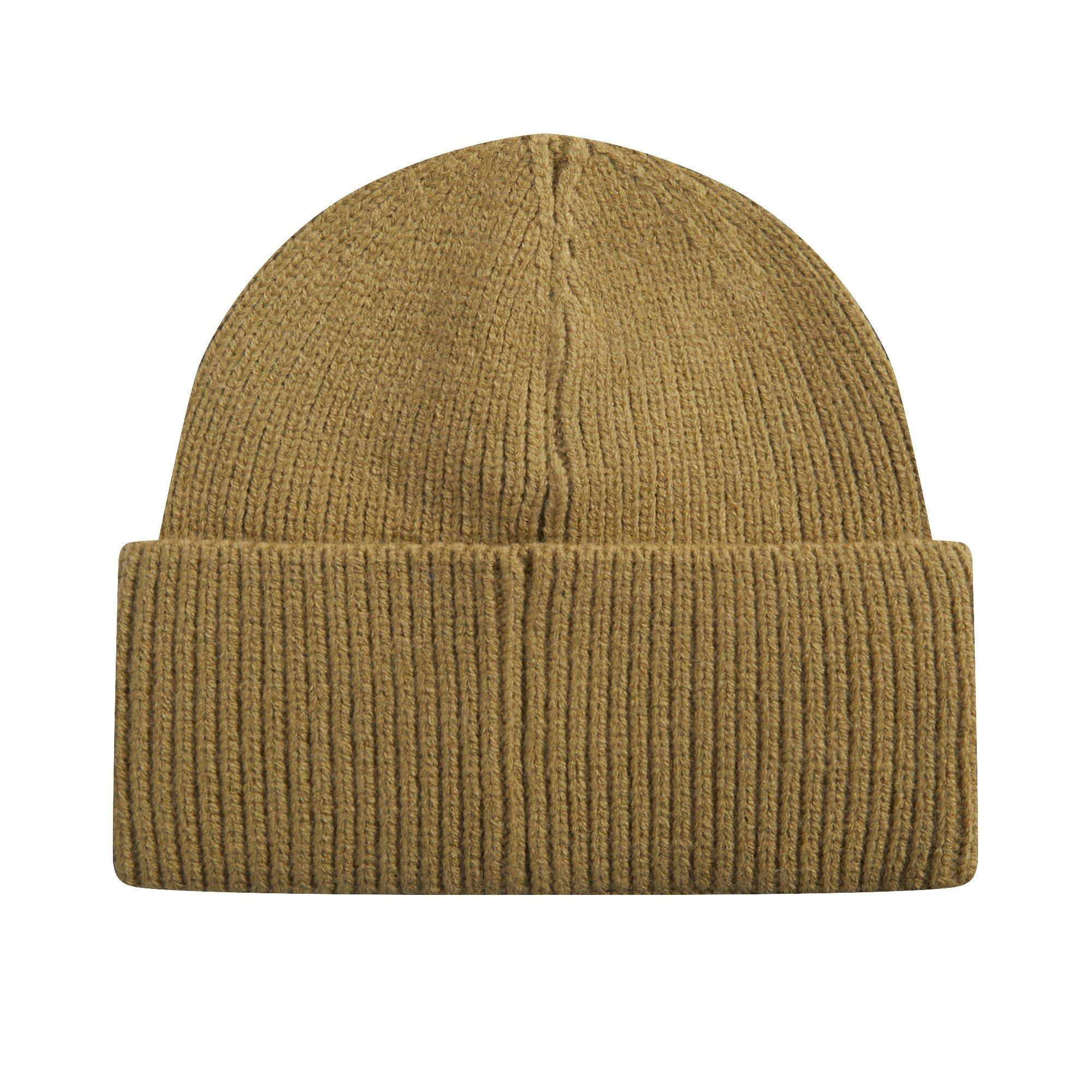 L/AB c/o Off-White Off Embroidered Cuff Beanie - Olive - OLIVE