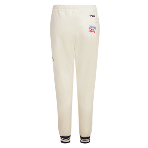 Pro Standard Women's MLB Chicago Cubs Retro Classic Sweatpants - Eggshell
