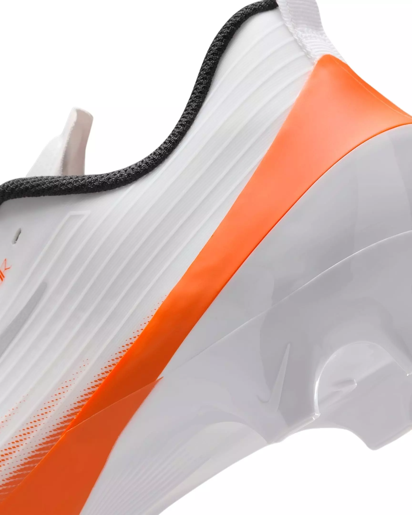 Nike Vapor Speed 3 "White/Safety Orange/Metallic Silver/Black" Men's Football Cleat - WHITE/ORANGE/SILVER/BLACK