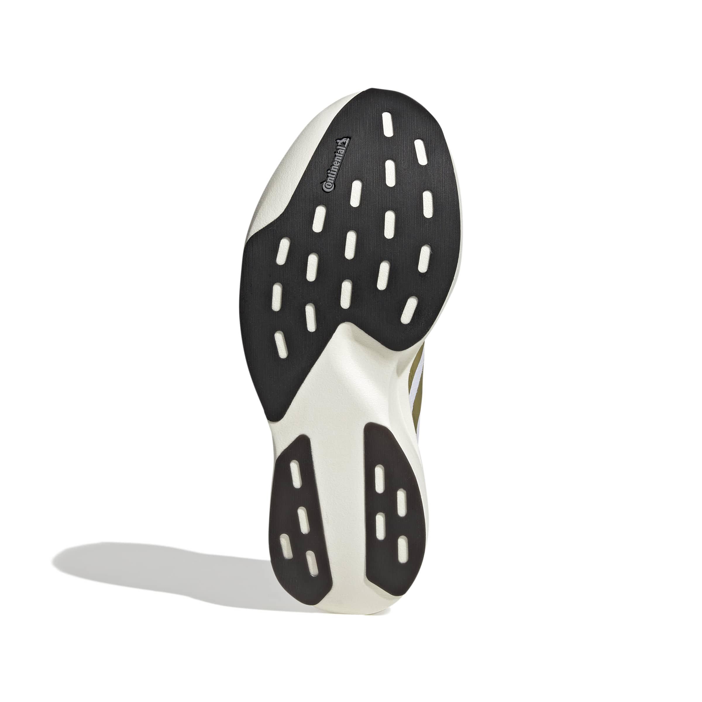 adidas Adizero EVO SL "Ftwr White/Matte Gold/Core Black" Women's Running Shoe - WHITE/GOLD/BLACK Thumbnail View 6