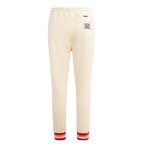 Pro Standard Women's MLB Cincinnati Reds Retro Classic Sweatpants - Eggshell