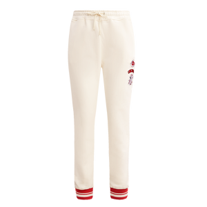Pro Standard Women's MLB Cincinnati Reds Retro Classic Sweatpants - Eggshell