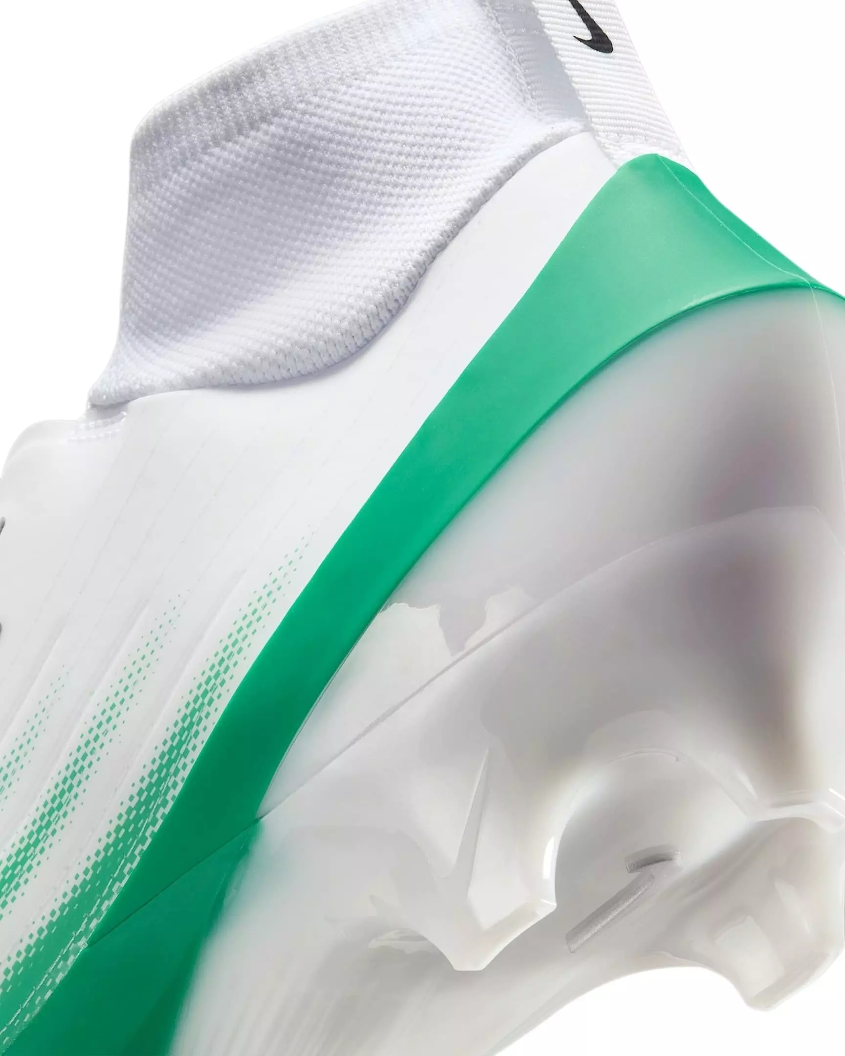 Nike Vapor Pro 1 "White/Stadium Green/Metallic Silver/Black" Men's Football Cleat