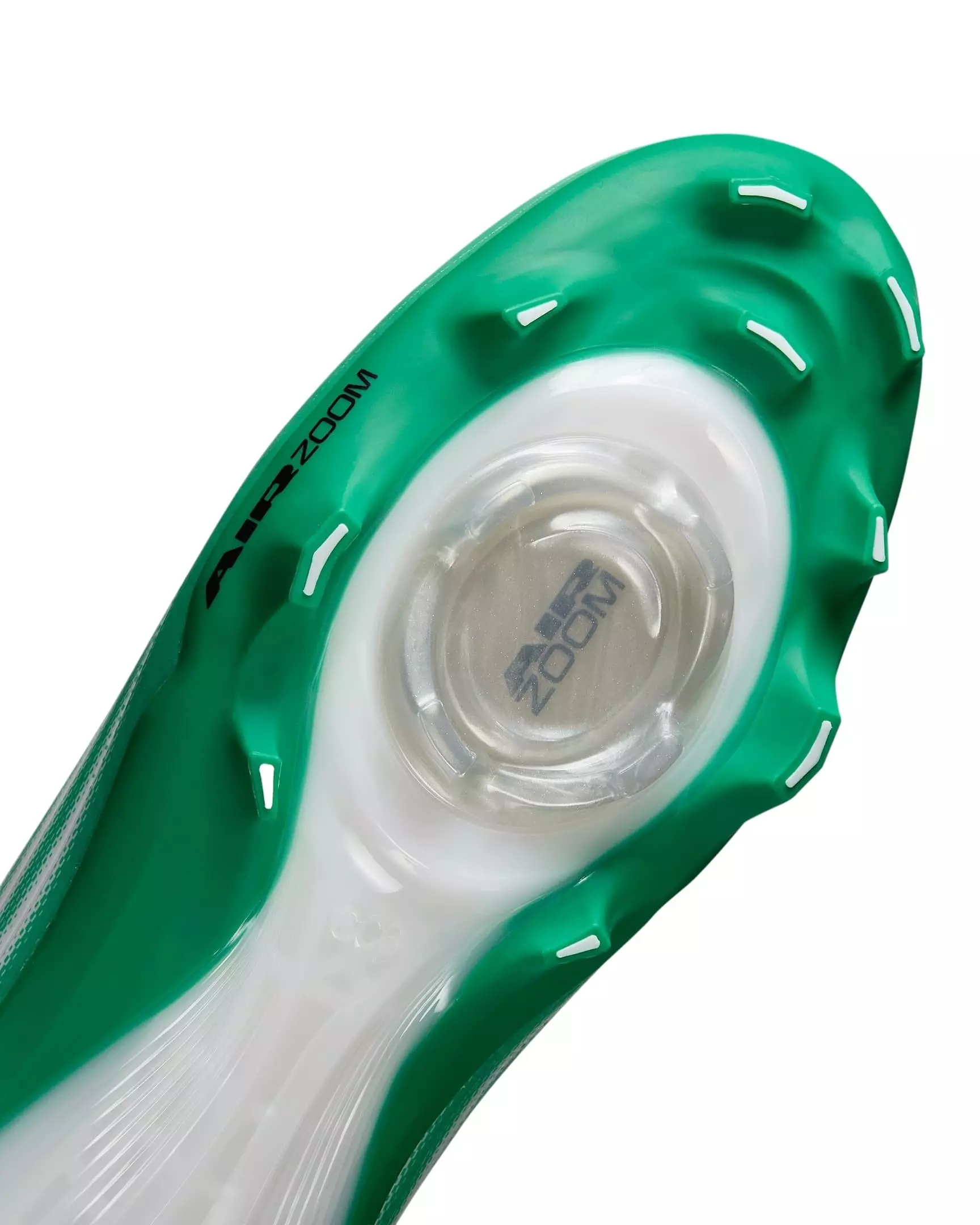 Nike Vapor Pro 1 "White/Stadium Green/Metallic Silver/Black" Men's Football Cleat - WHITE/GREEN/SILVER/BLACK