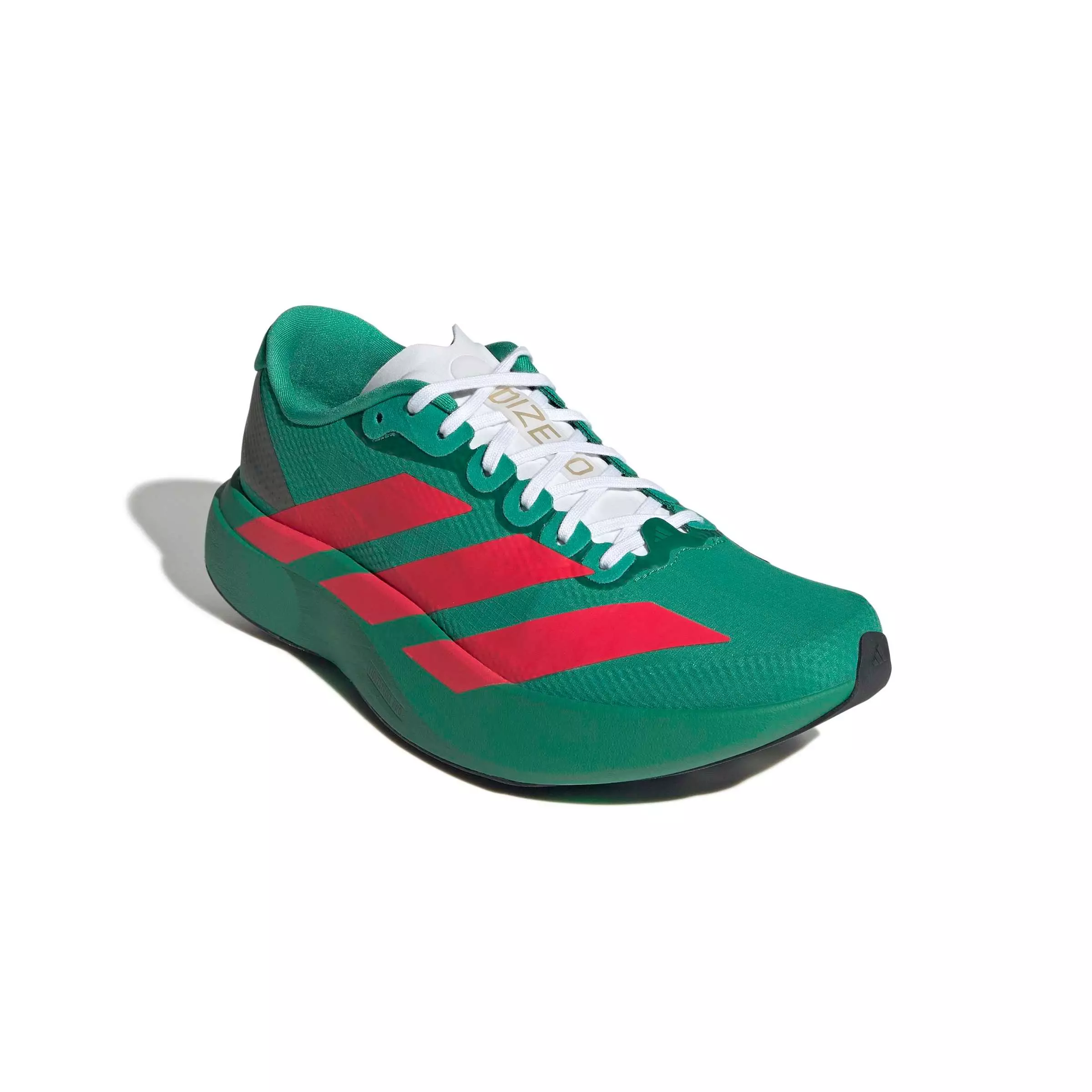 adidas Adizero EVO SL "Court Green/Lucid Red/Ftwr White" Women's Running Shoe - GREEN/RED/WHITE