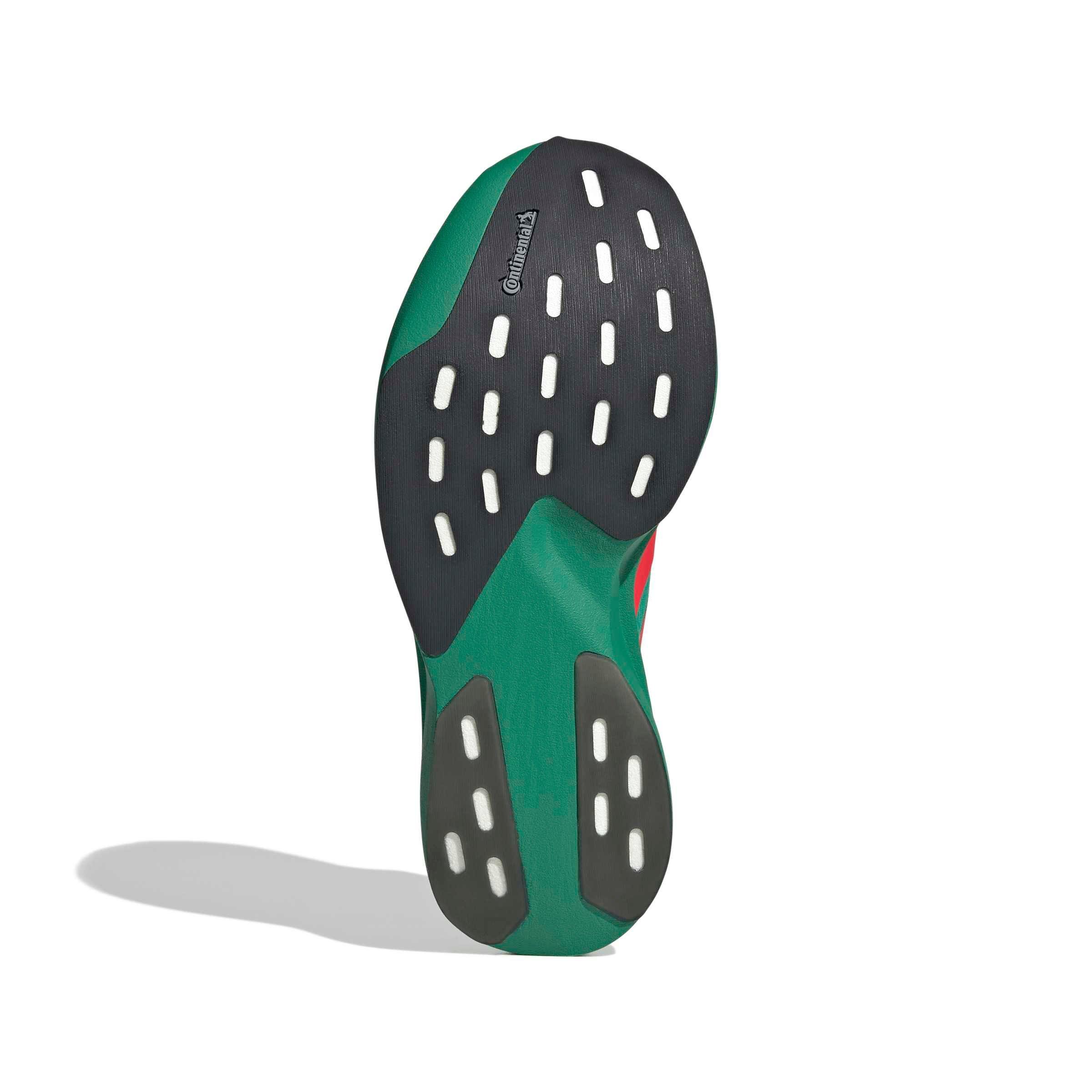 adidas Adizero EVO SL "Court Green/Lucid Red/Ftwr White" Women's Running Shoe - GREEN/RED/WHITE Thumbnail View 6