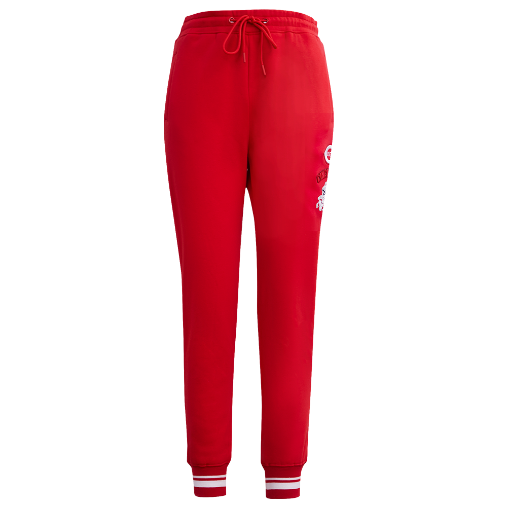 Pro Standard Women's MLB Cincinnati Reds Retro Classic Sweatpants - Red - RED Thumbnail View 1