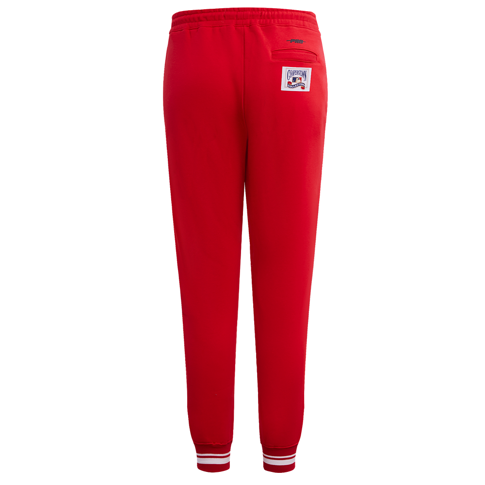 Pro Standard Women's MLB Cincinnati Reds Retro Classic Sweatpants - Red - RED Thumbnail View 2