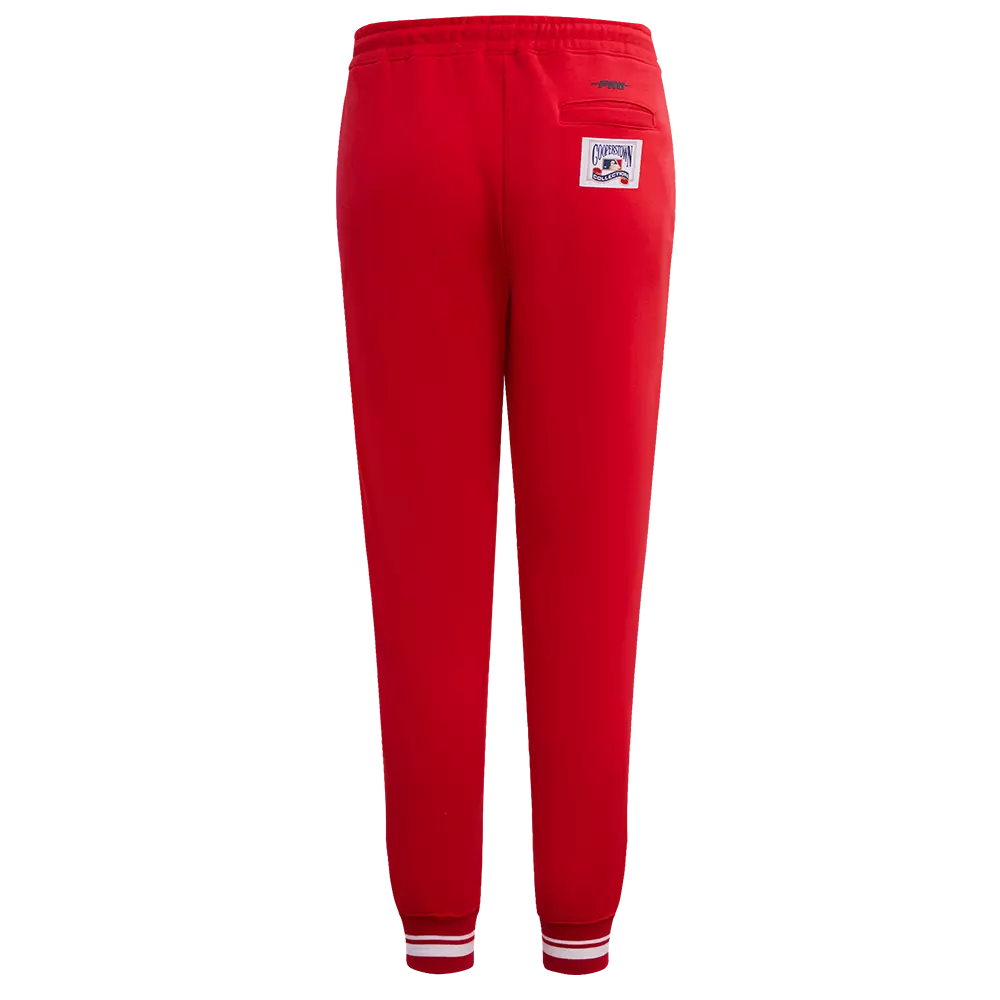 Pro Standard Women's MLB Cincinnati Reds Retro Classic Sweatpants - Red - RED